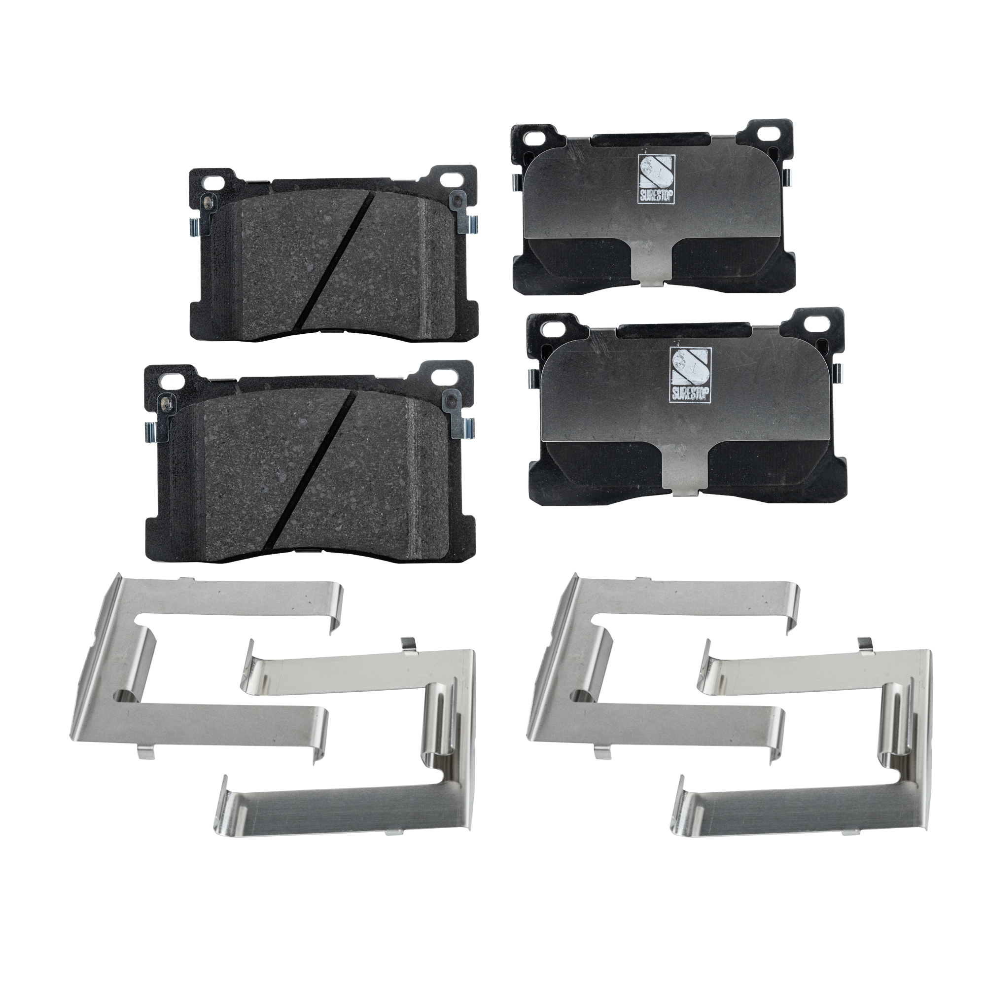 AM EQUUS 12-16 K900-15-17 FRONT BRAKE PAD SET 2 Wheel Set SKU STPSSCP1576 OEM 581013NA80-581013TA80