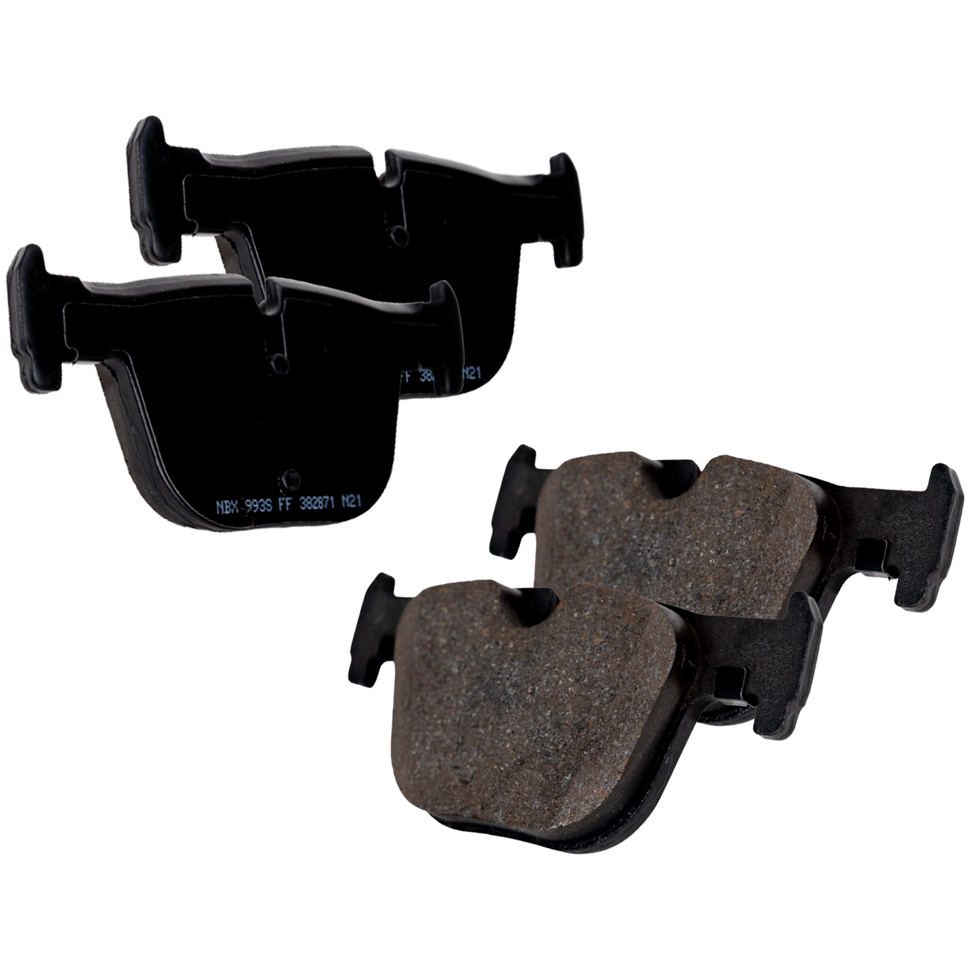 AM 3 SERIES 12-19-4 SERIES 14-20 REAR BRAKE PAD SET 2 Wheel Set SKU STPSSCP1610 OEM 34206799813-34216850570