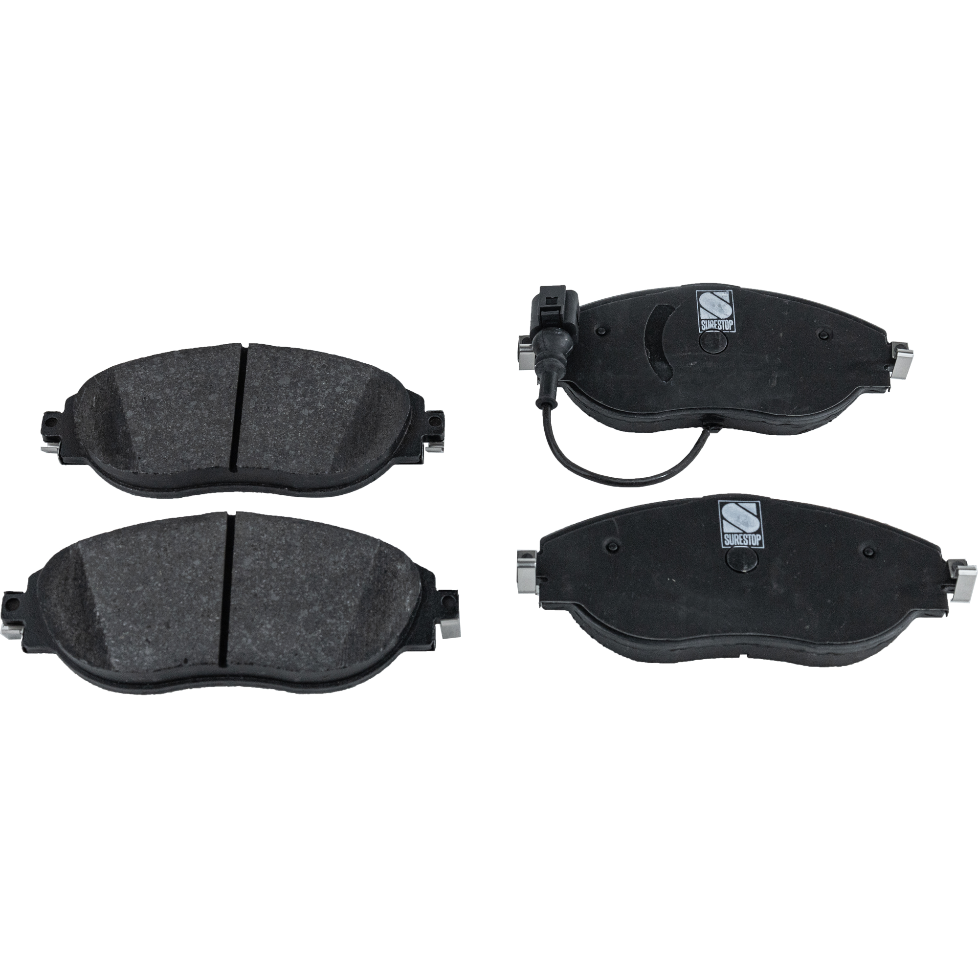 AM JETTA 19-21 GTI 15-21 FRONT BRAKE PAD SET 2 Wheel Set SKU STPSSCP1633 OEM 3Q0698151-3Q0698151C