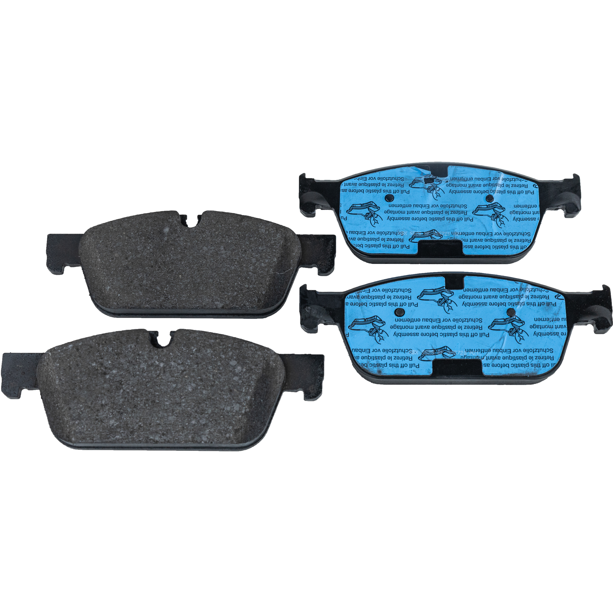 AM ML550-12-13 FRONT BRAKE PAD SET 2 Wheel Set SKU STPSSCP1636 OEM 0064203720