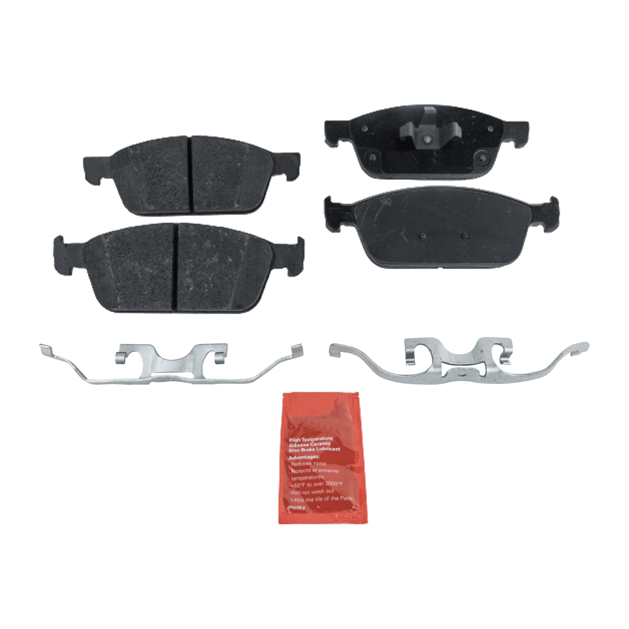 AM ESCAPE 13-17 TRANSIT CONNECT 14-20 FRONT BRAKE PAD SET 2 Wheel Set SKU STPSSCP1645 OEM CV6Z2001B CV6Z2001F CV6Z2001M