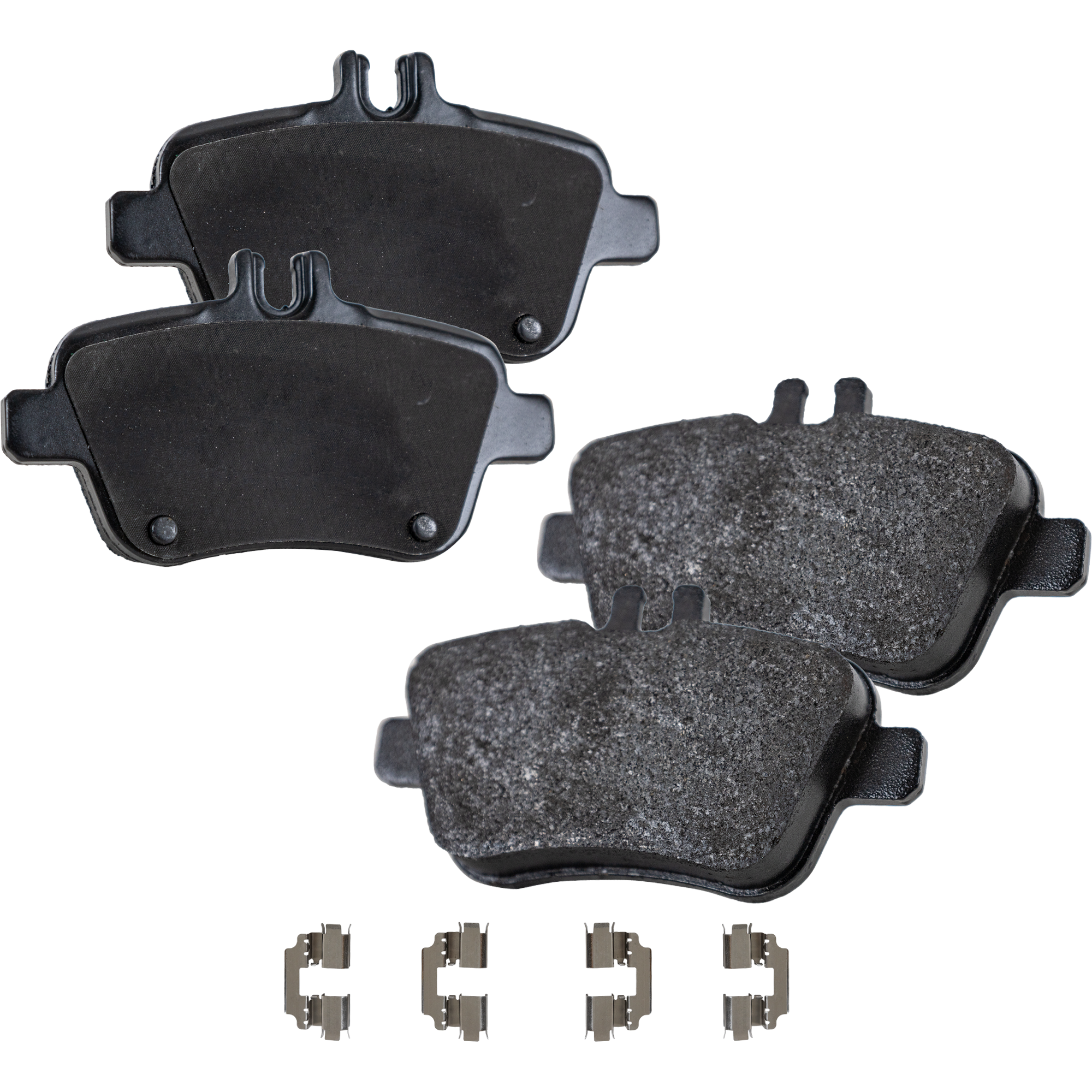 AM B250E 16-17 SLC300-17-20 REAR BRAKE PAD SET 2 Wheel Set SKU STPSSCP1646 OEM 0064202320-0064207920-00642080