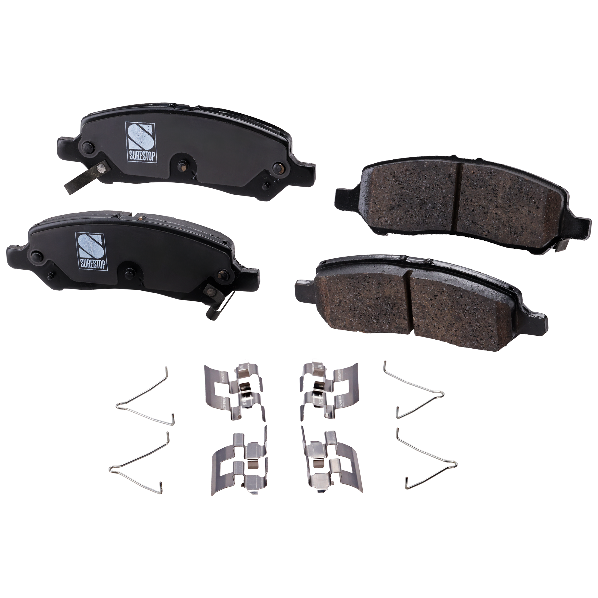AM DART 13-16 REAR BRAKE PAD SET 2 Wheel Set SKU STPSSCP1647 OEM 68163822AA 68163822AB