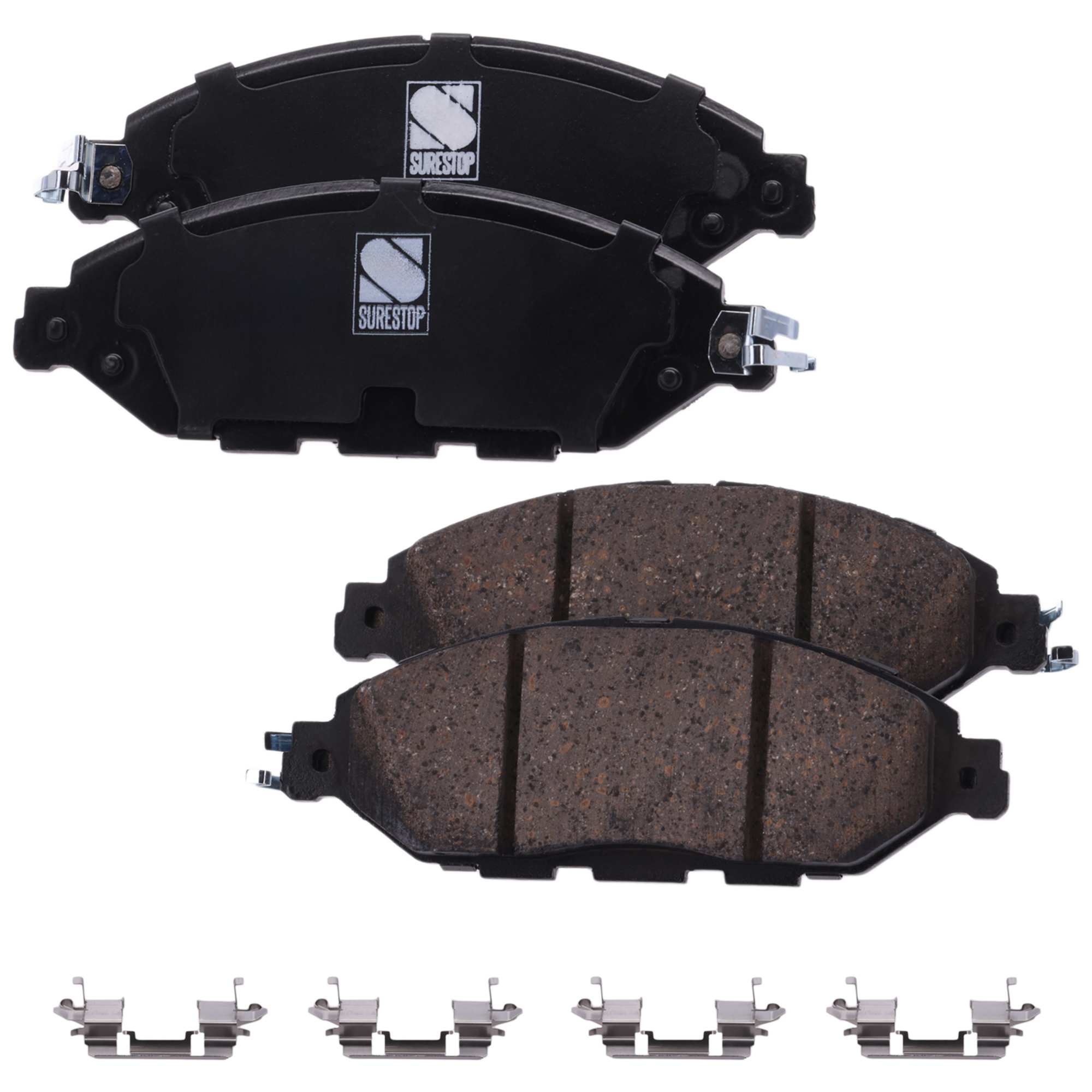 AM PATHFINDER 13-20 QX60-14-20 MURANO 15-22 JX35-13-13 FRONT BRAKE PAD SET 2 Wheel Set SKU STPSSCP1649 OEM D10603JA0A