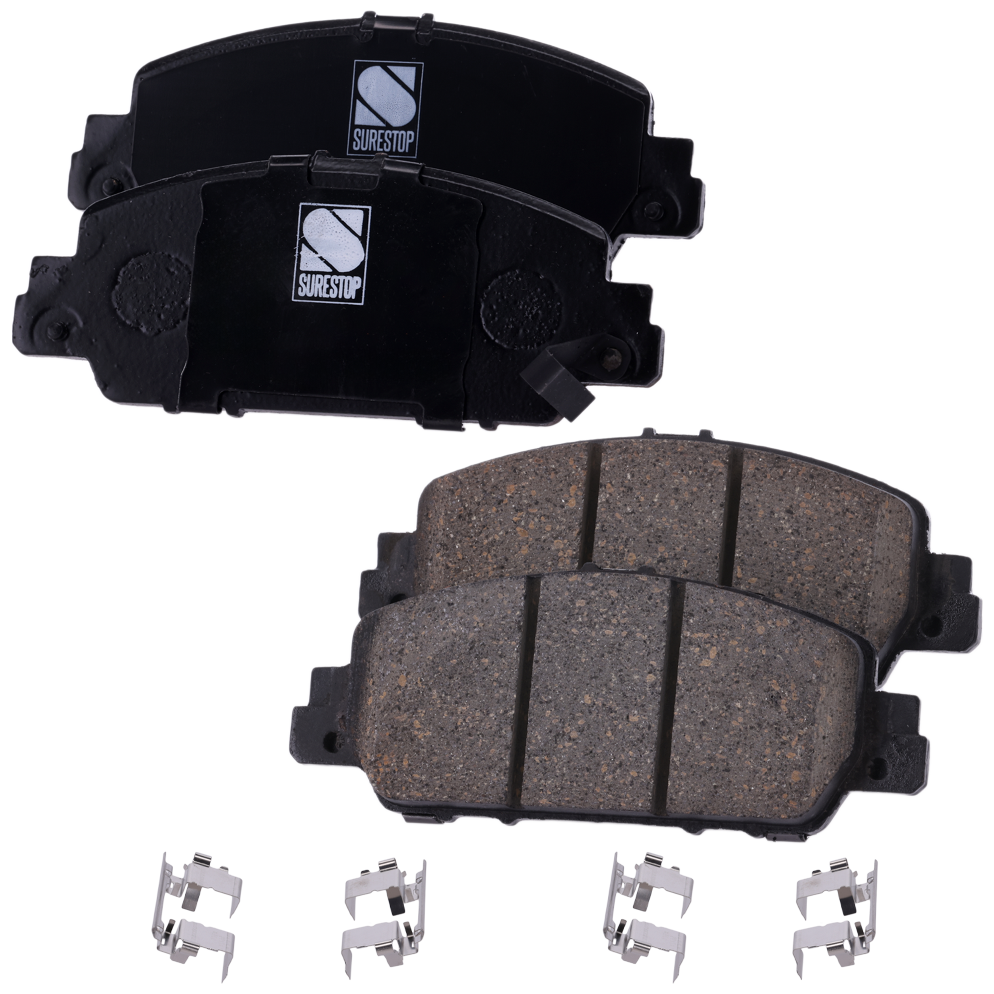 AM ACCORD 13-22 HR V 16-22 FRONT BRAKE PAD SET 2 Wheel Set SKU STPSSCP1654 OEM 45022T2GA00-45022T2GA01-45022T