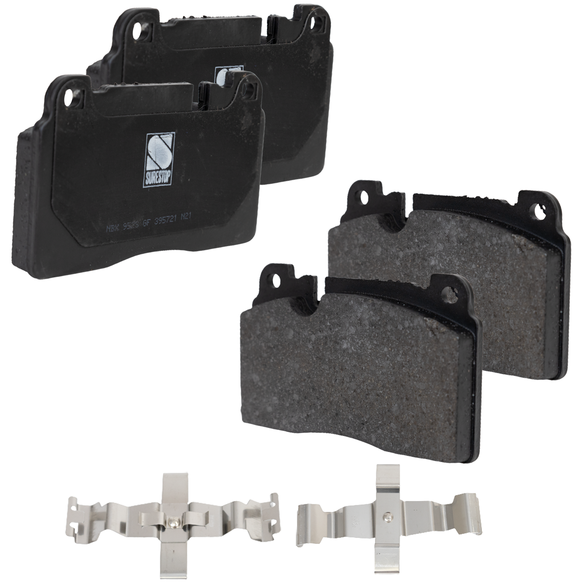 AM Q7-07-15 MACAN 17-20 FRONT BRAKE PAD SET 2 Wheel Set SKU STPSSCP1663 OEM 8R0698151D 8R0698151H 8R069815