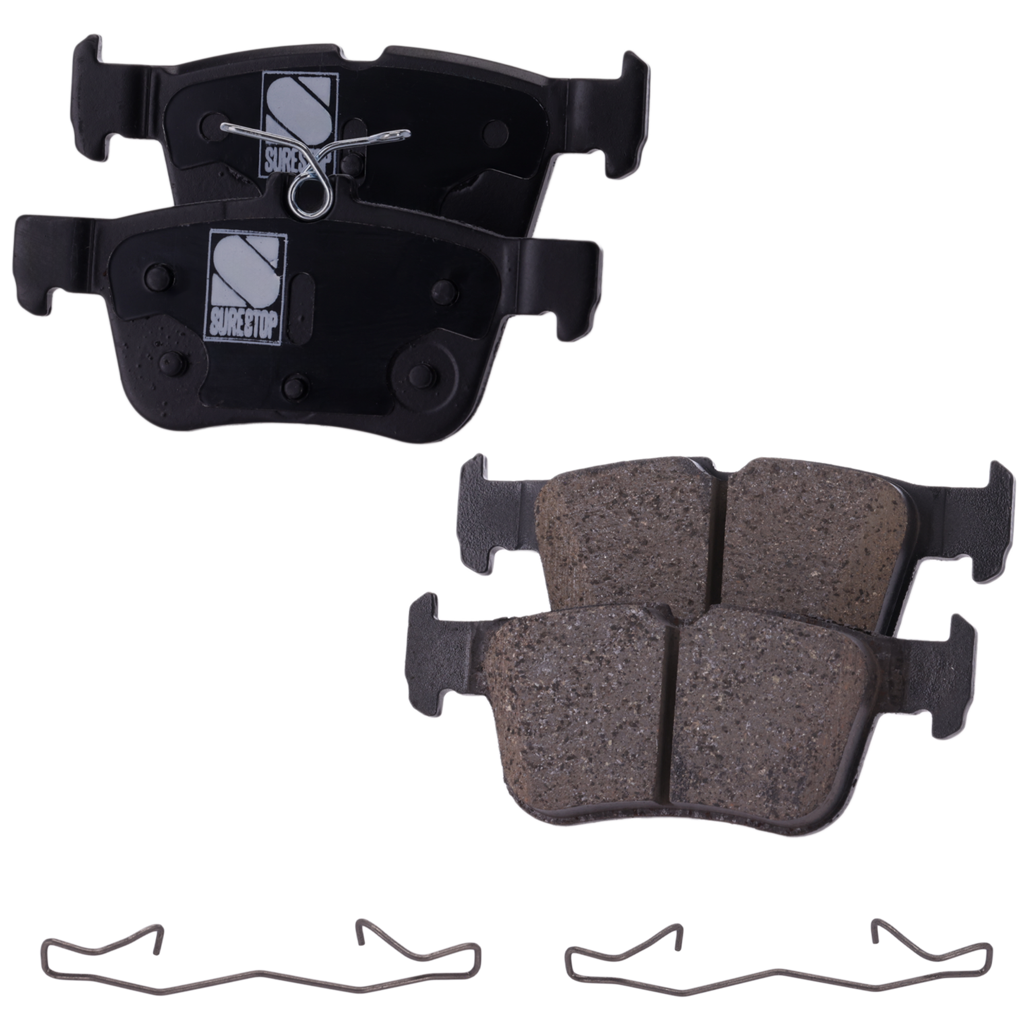 AM EDGE 15-21 REAR BRAKE PAD SET 2 Wheel Set SKU STPSSCP1665 OEM DG9Z2200A DG9Z2200B DG9Z2200C