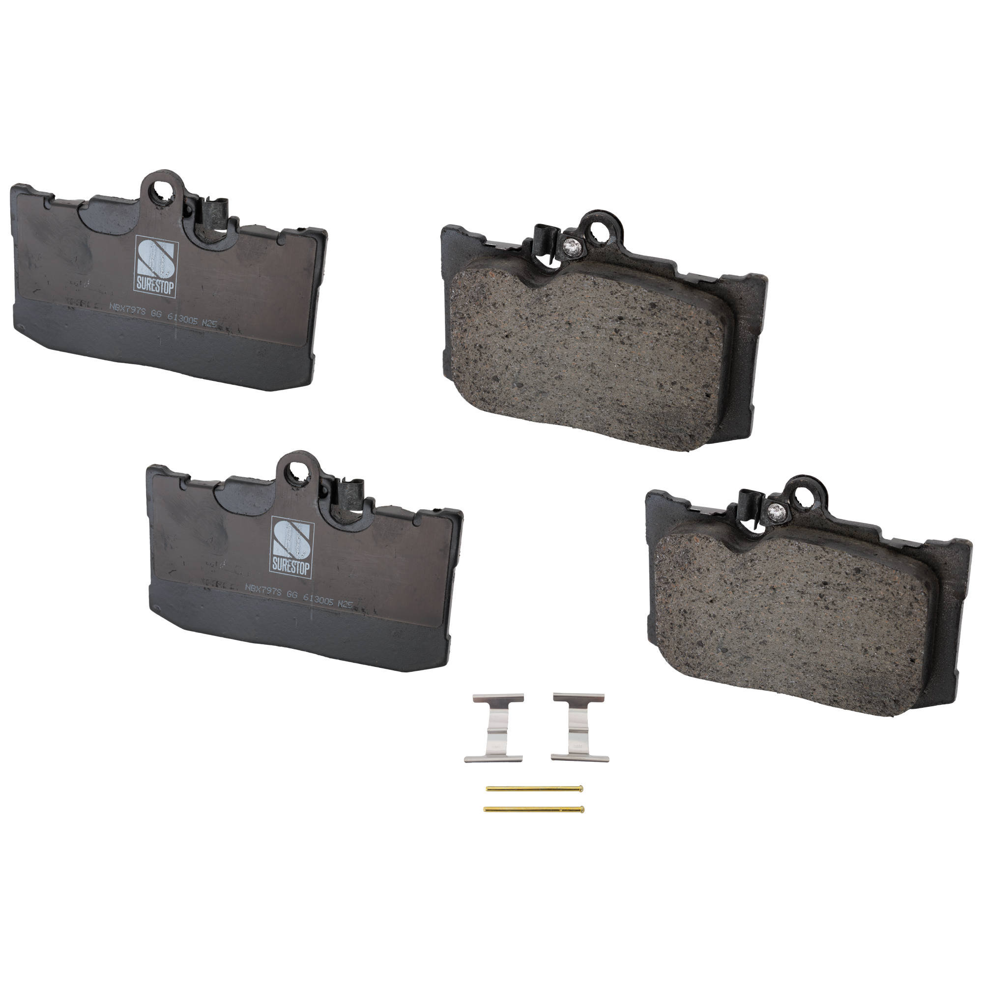 AM GS350-13-20 RC300-16-23 FRONT BRAKE PAD SET 2 Wheel Set Ceramic SKU STPSSCP1686 OEM 0446524060-0446530460-04465304