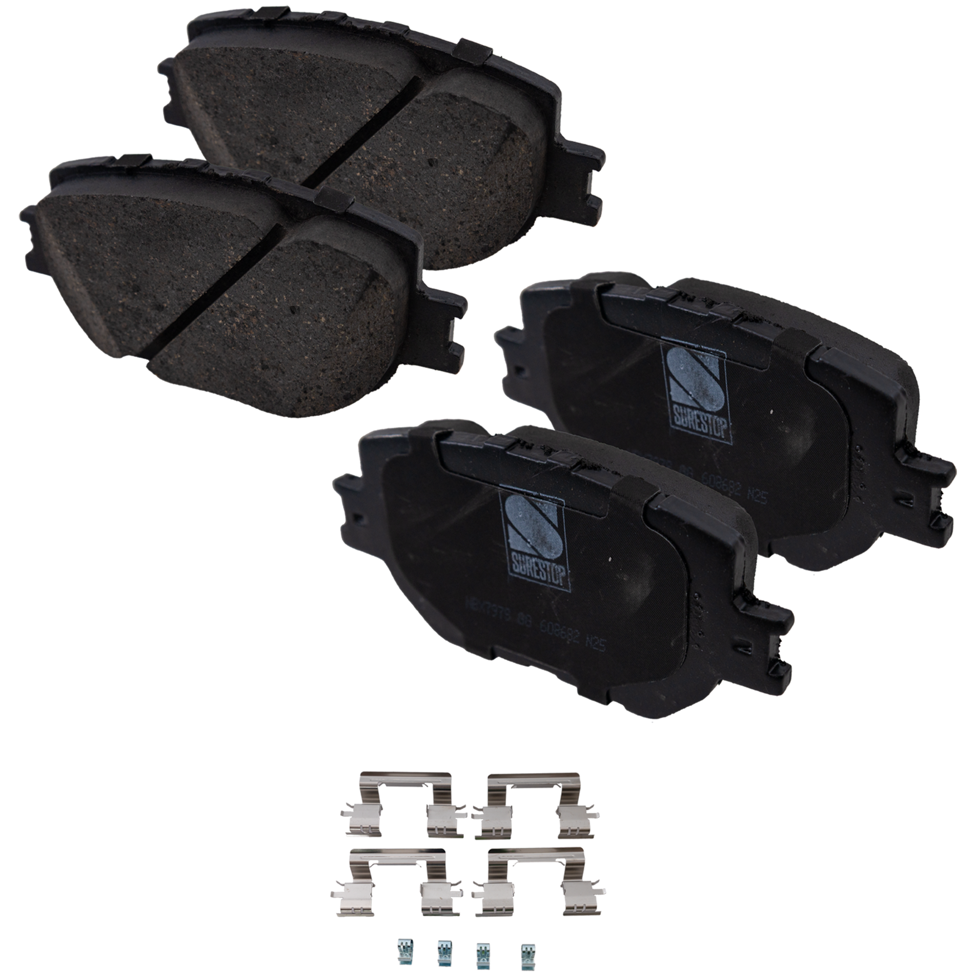 AM IS250-14-15 FRONT BRAKE PAD SET 2 Wheel Set SKU STPSSCP1733 OEM 446530480