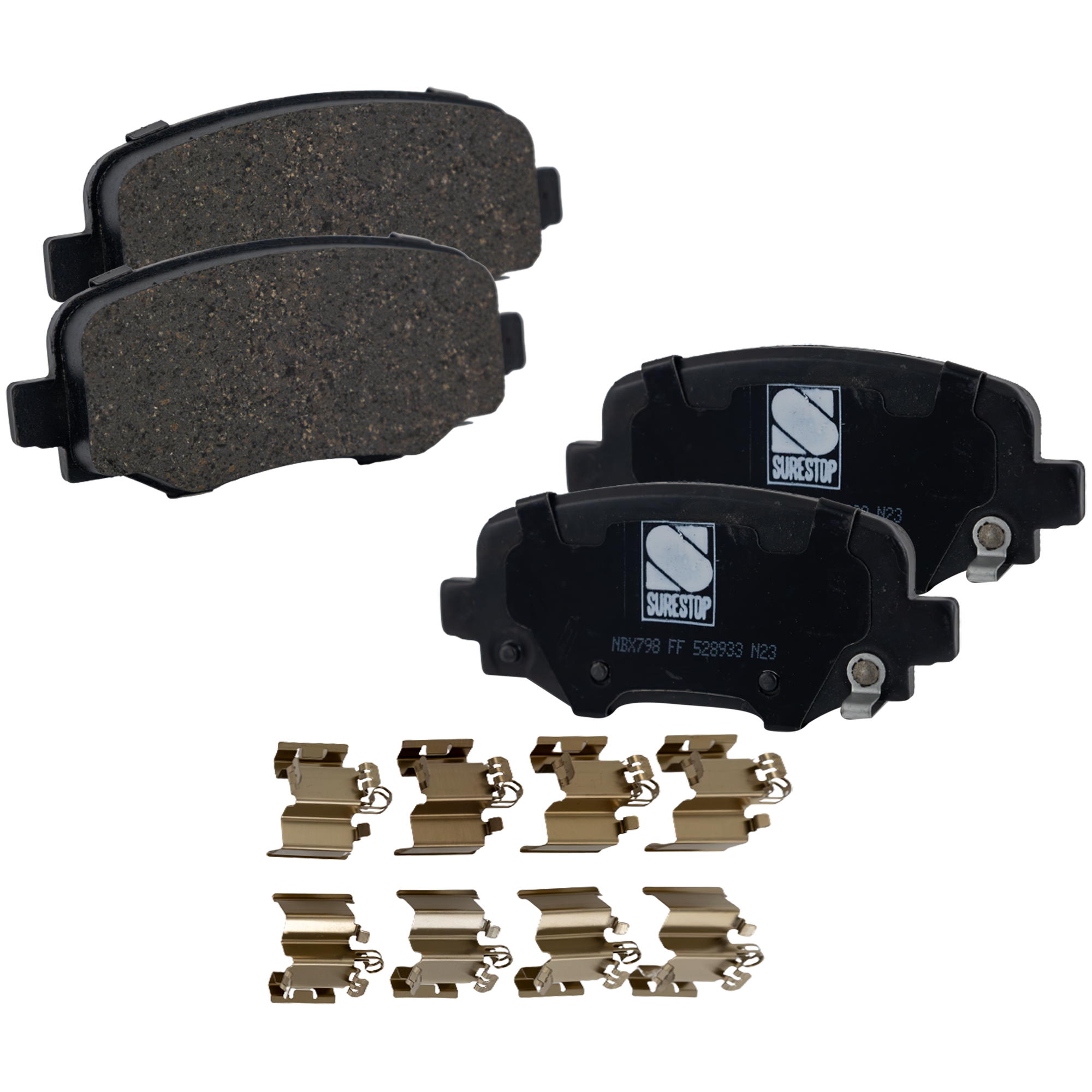 AM CHRYSLER 200-15-17 CHEROKEE 14-15 REAR BRAKE PAD SET 2 Wheel Set SKU STPSSCP1734 OEM 68225301AA 68225301AB 68225301