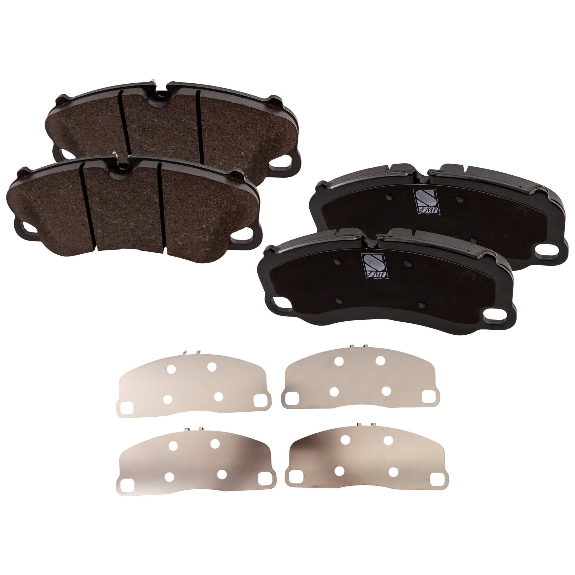 AM PORSCHE 911-14-19-718 CAYMAN 20-21 FRONT BRAKE PAD SET Ceramic 2 Wheel Set SKU STPSSCP1742