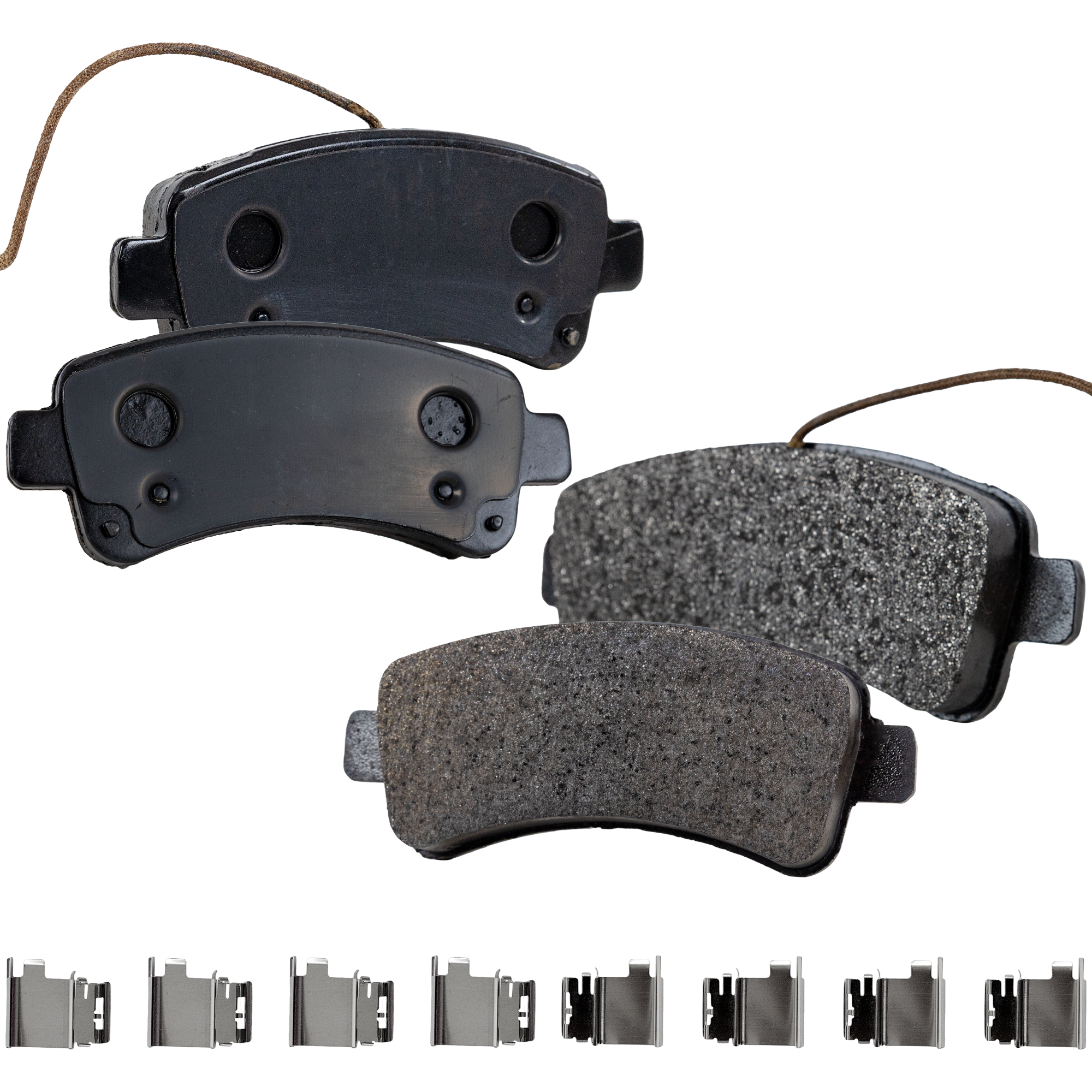 AM PROMASTER 1500-2500-14-20 REAR BRAKE PAD SET 2 Wheel Set SKU STPSSCP1746 OEM 68230095AA 68230095AB 68230095