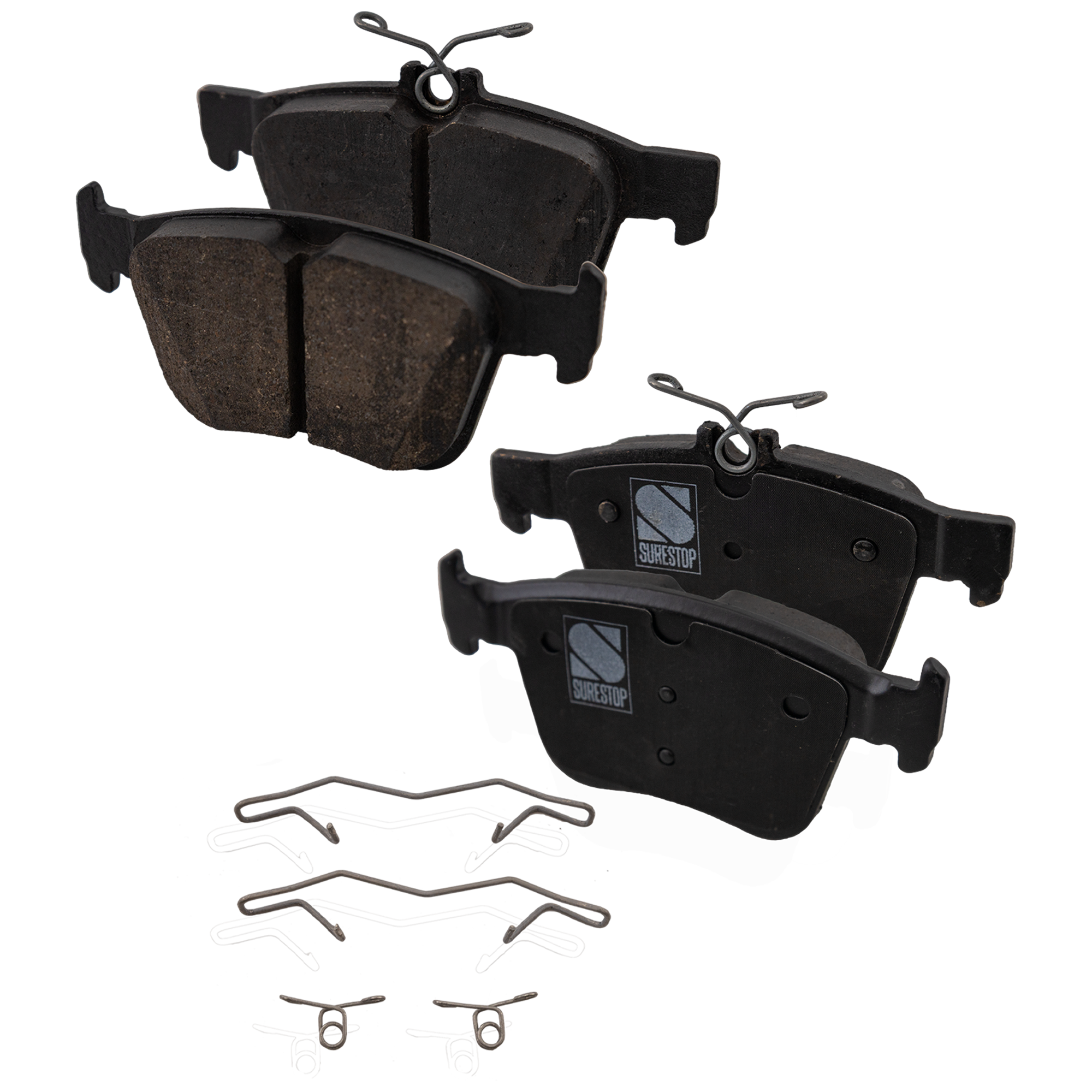 AM A3 QUATTRO 15-16 GOLF 17-18 GTI 15-18 REAR BRAKE PAD SET 2 Wheel Set SKU STPSSCP1761 OEM 3Q0698451B