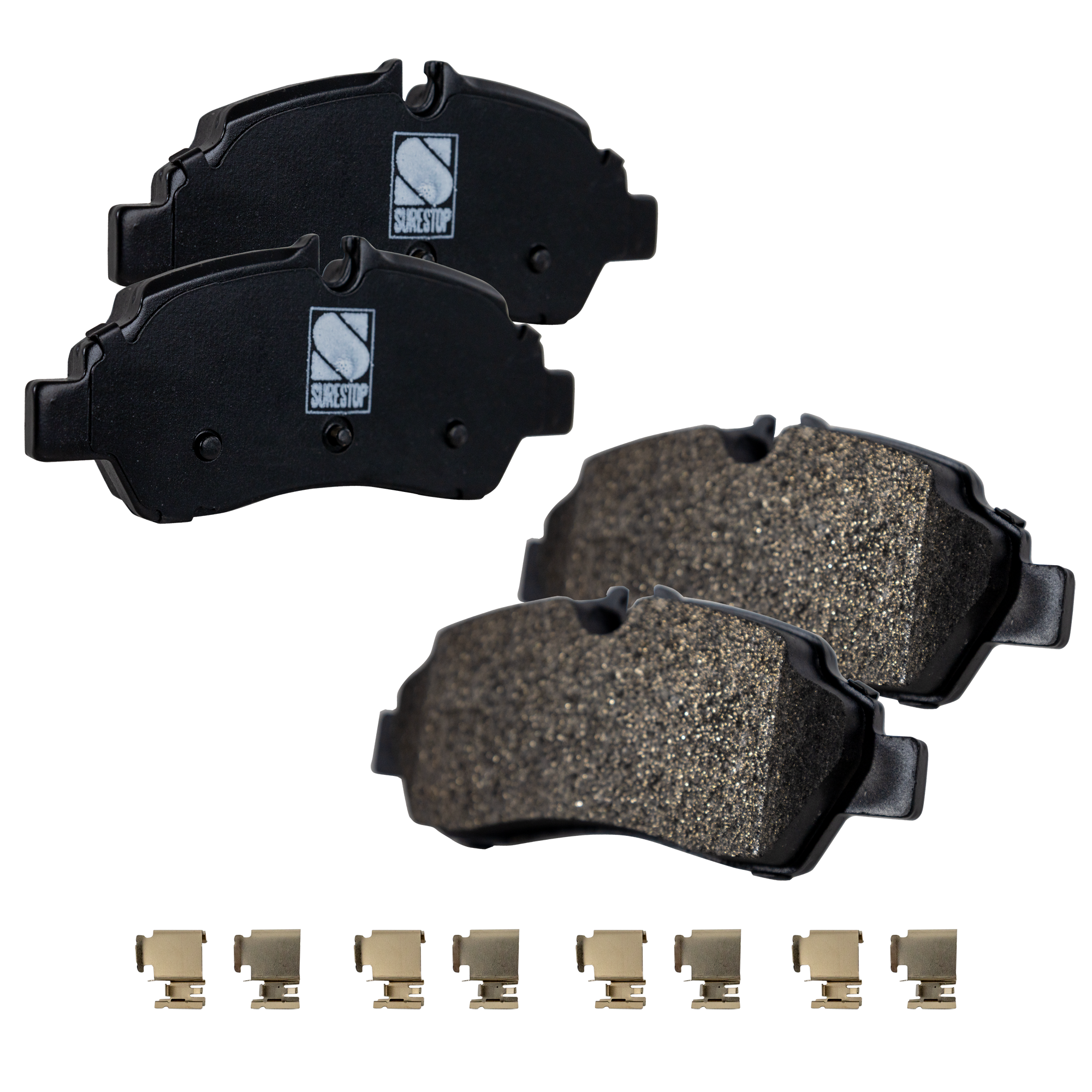 AM TRANSIT VAN 15-19 BRAKE PAD SET Rear 2 Wheel Set SKU STPSSCP1775 OEM CK4Z2200A CK4Z2200B CK4Z2200C
