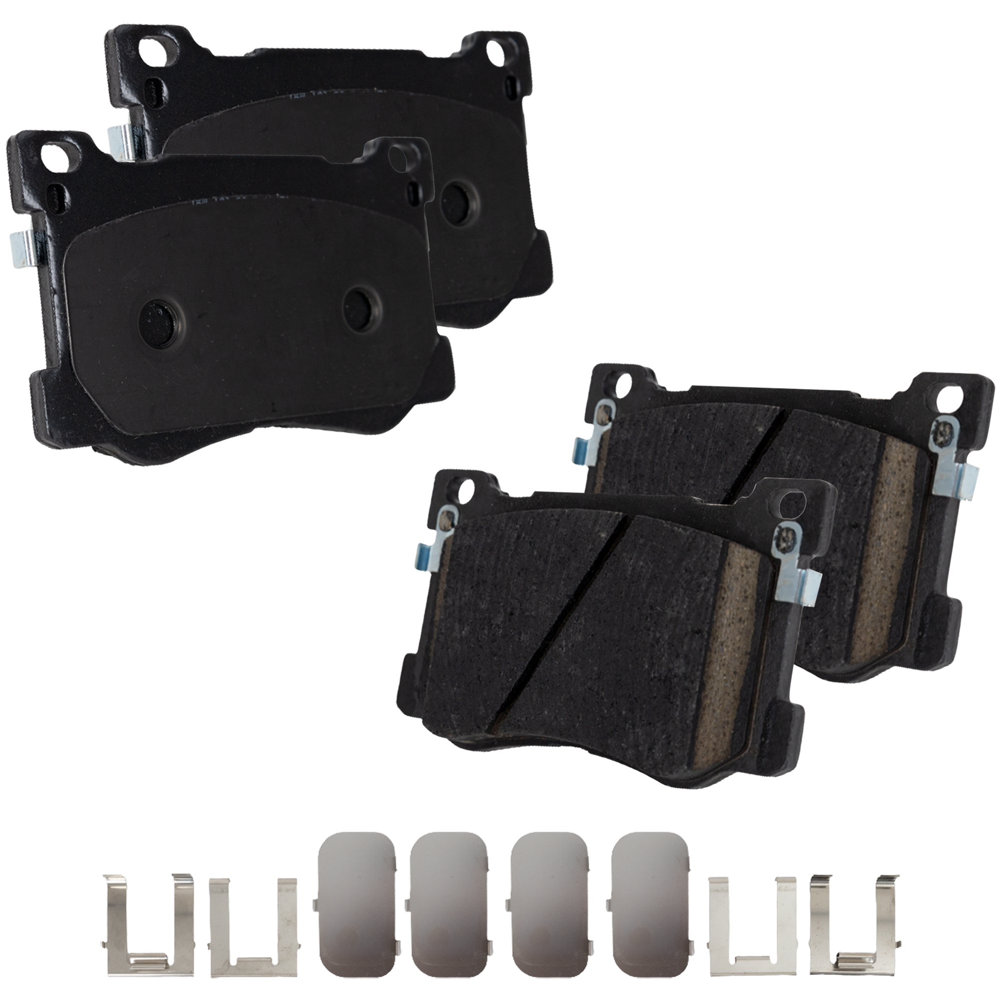 AM GENESIS 15-16 K900-16-17 G80-17-20 FRONT BRAKE PAD SET 2 Wheel Set SKU STPSSCP1799 OEM 581013TA50-58101B1A20-58101B1A