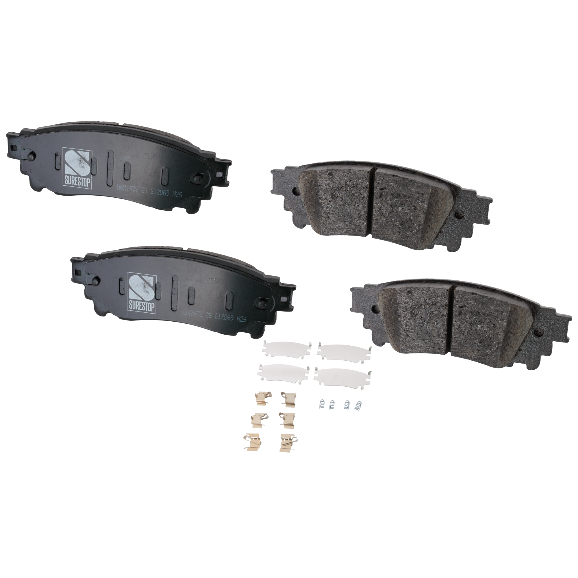 AM NX300H 15-20 REAR BRAKE PAD SET 2 Wheel Set SKU STPSSCP1805 OEM 446678010