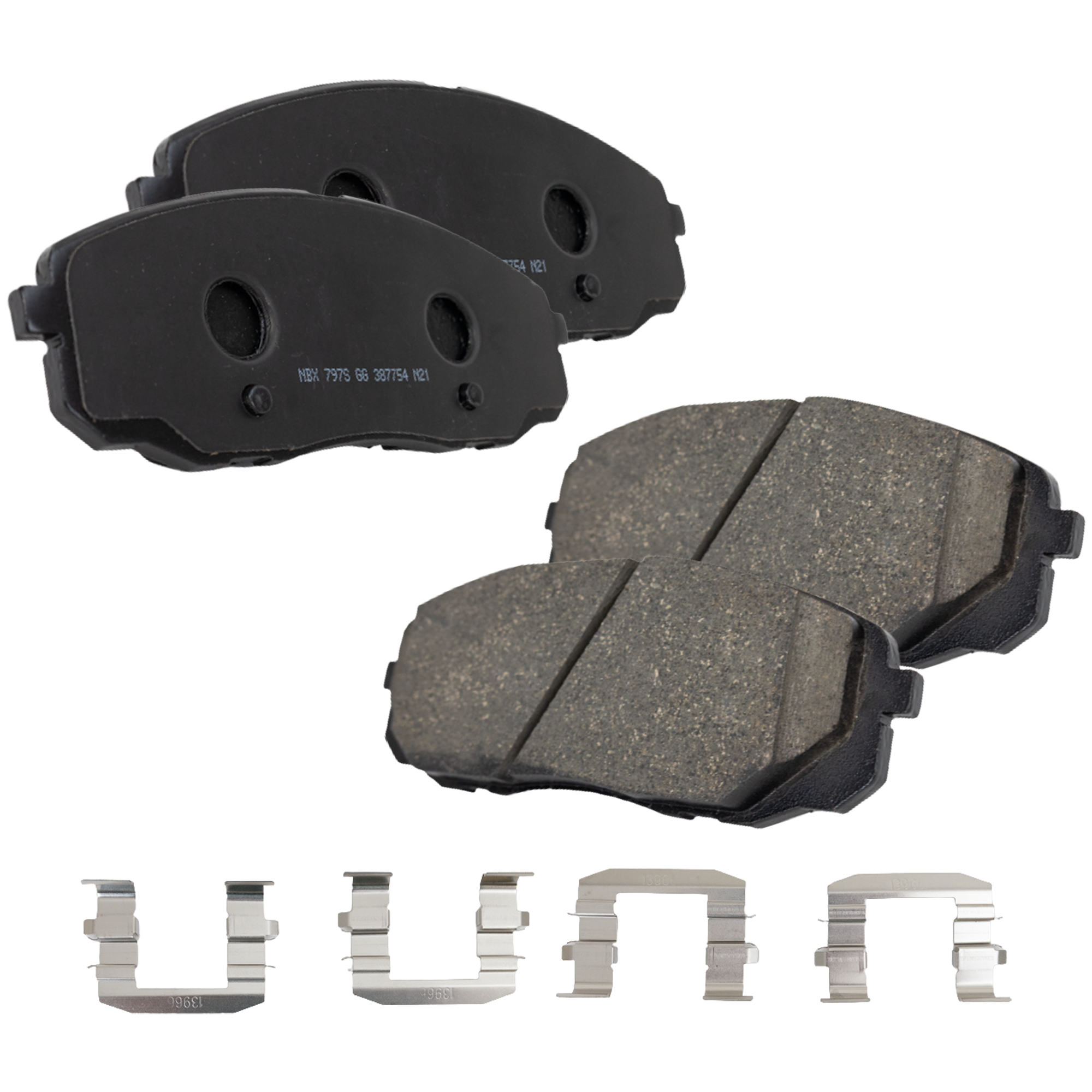 AM SEDONA 15-20 BRAKE PAD SET Front 2 Wheel Set SKU STPSSCP1814 OEM 58101A9A00