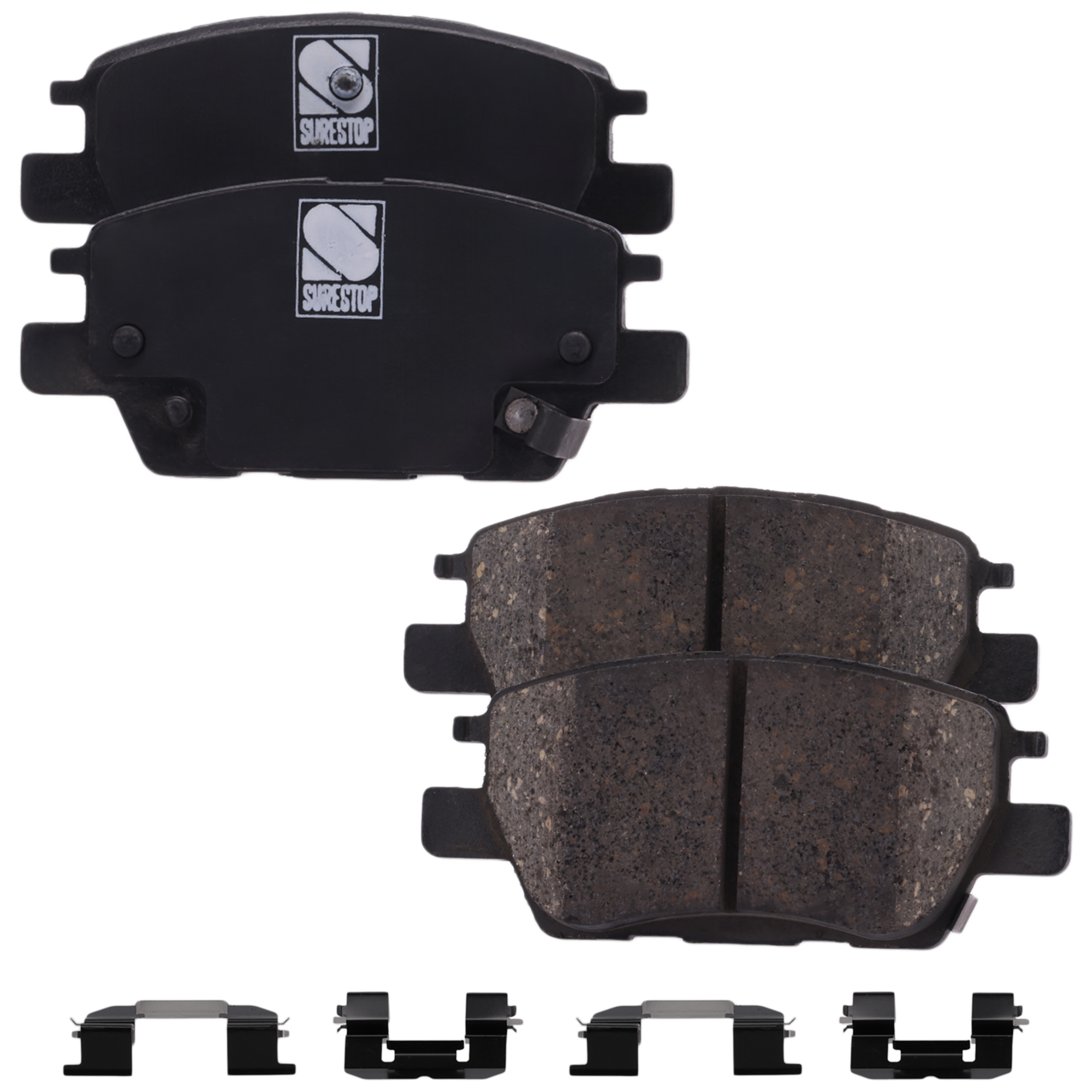 AM BOLT EV 17-19 CRUZE 16-19 VOLT 18-19 FRONT BRAKE PAD SET 2 Wheel Set SKU STPSSCP1844 OEM 23286272-42671512-42673336-841