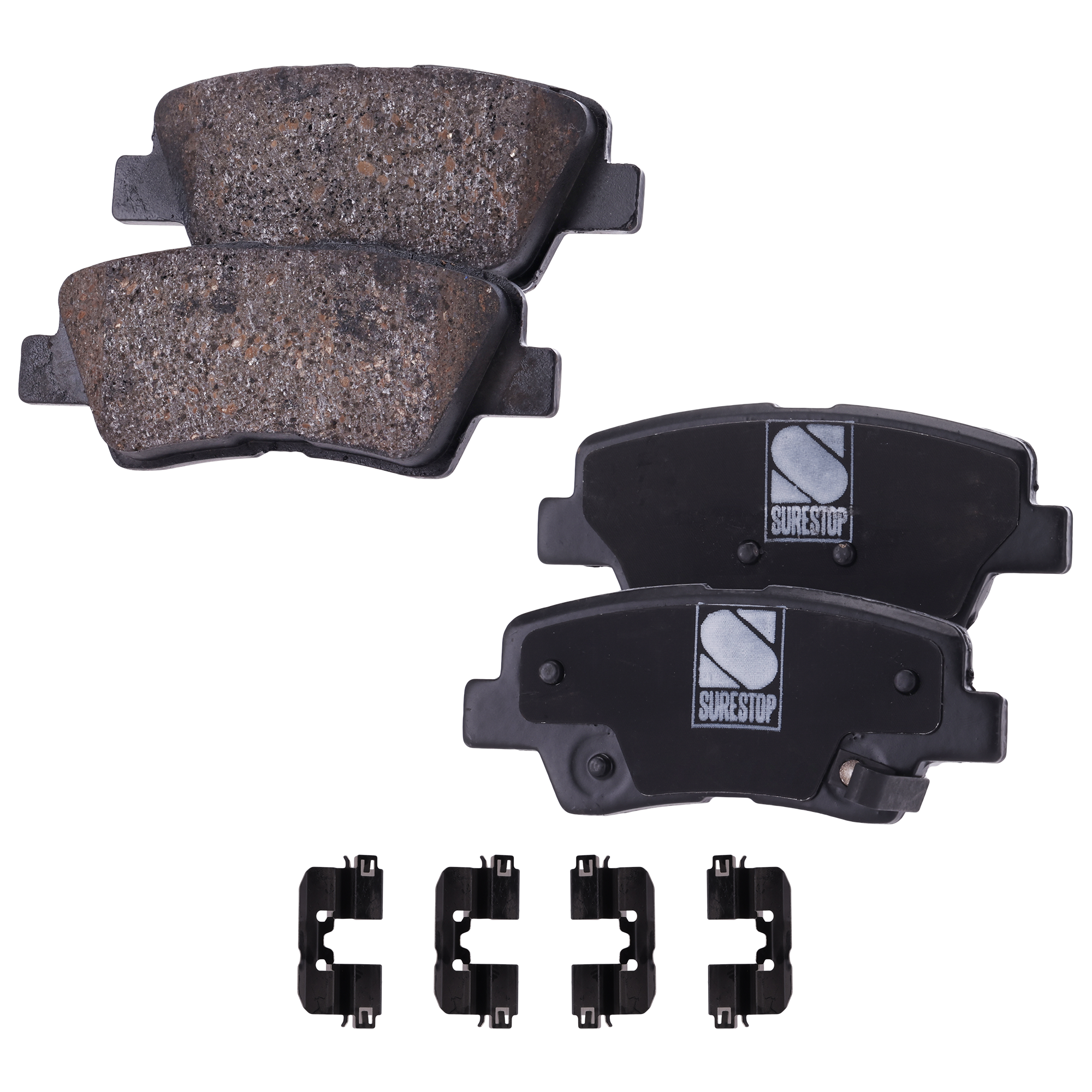 AM SONATA 15-15 REAR BRAKE PAD SET 2 Wheel Set SKU STPSSCP1848 OEM 58302D3A00-583022TA60-583023QA