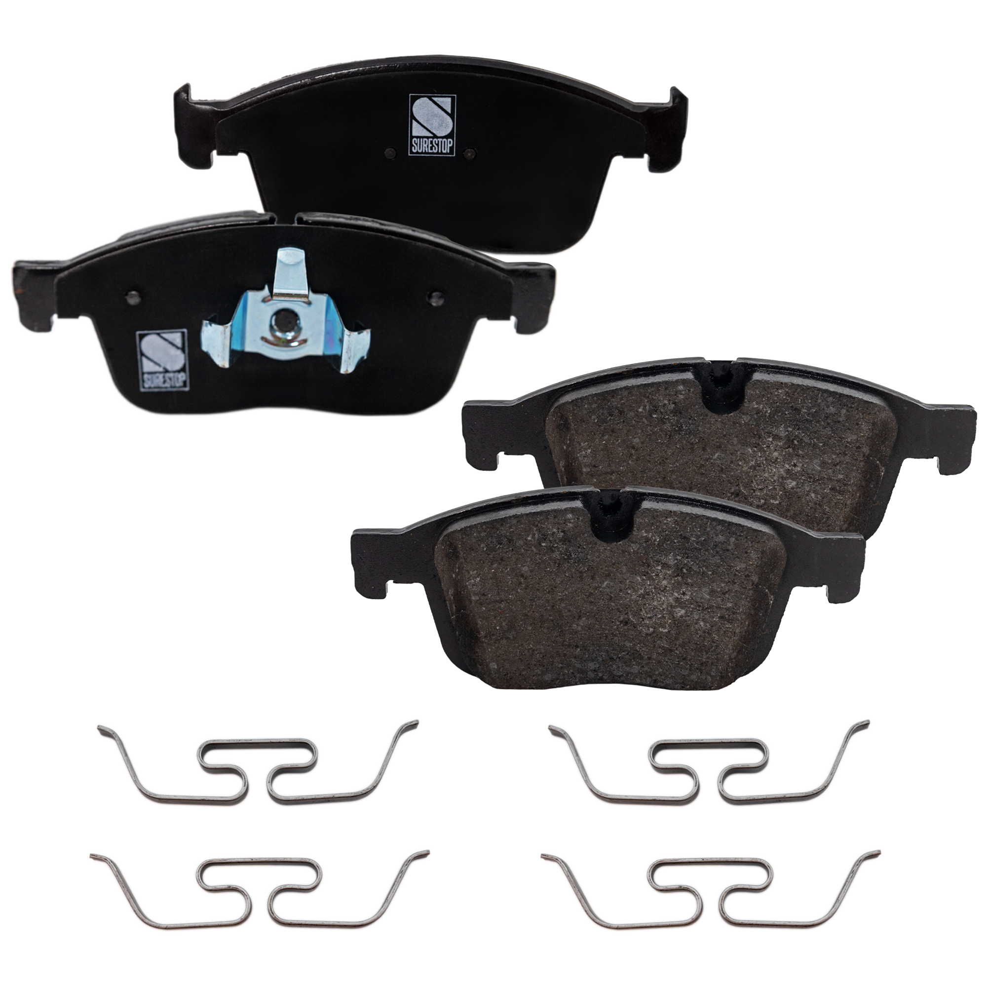 AM XC60-16-17 FRONT BRAKE PAD SET 2 Wheel Set Semi Metallic SKU STPSSCP1866