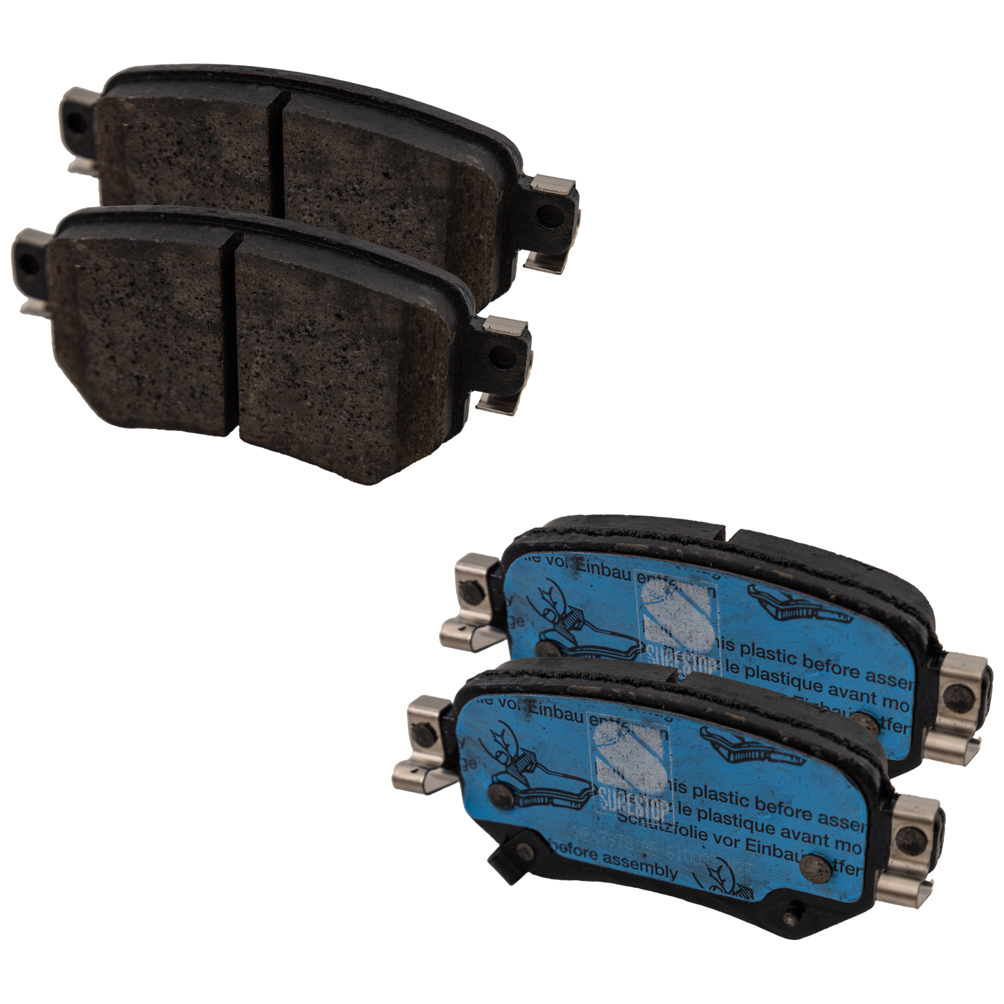 AM MAZDA 6-16-20 REAR BRAKE PAD SET 2 Wheel Set Ceramic SKU STPSSCP1874