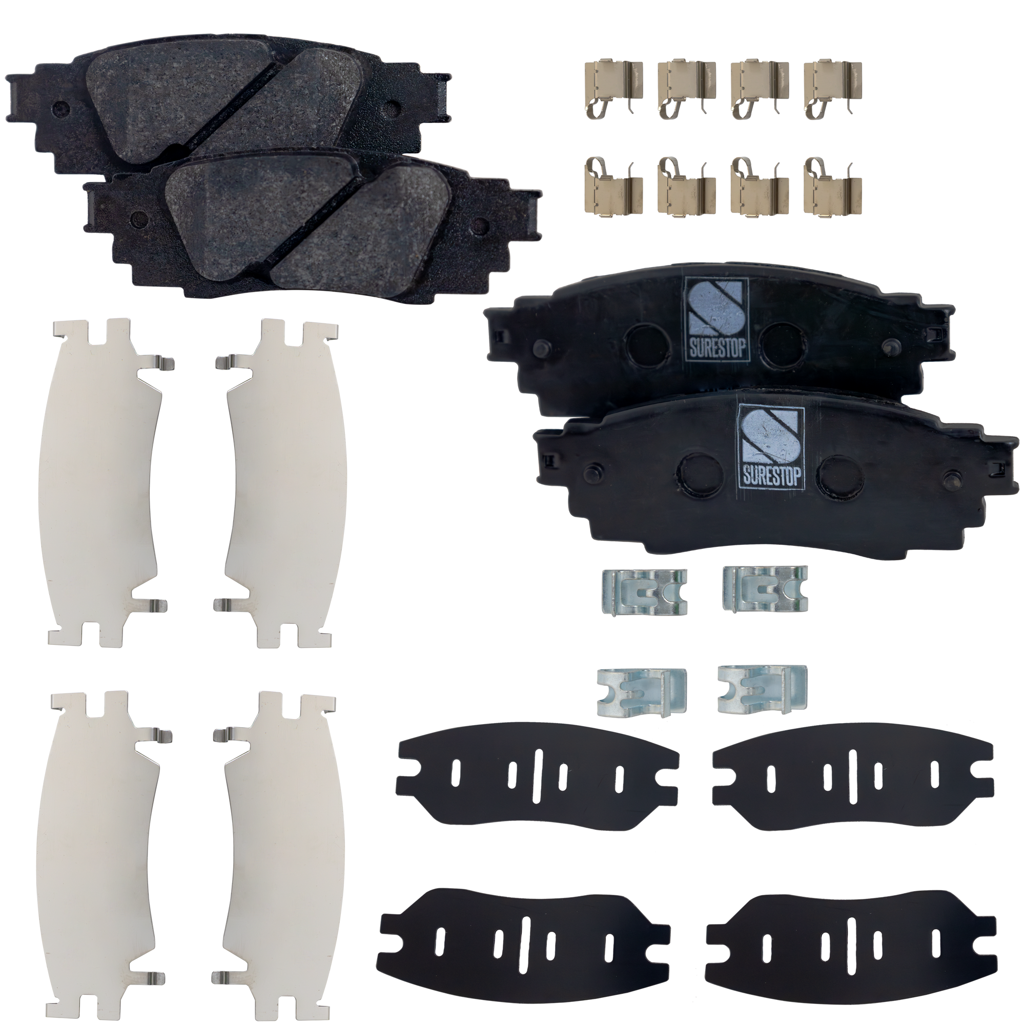 AM RX350L 18-20 REAR BRAKE PAD SET 2 Wheel Set SKU STPSSCP1879