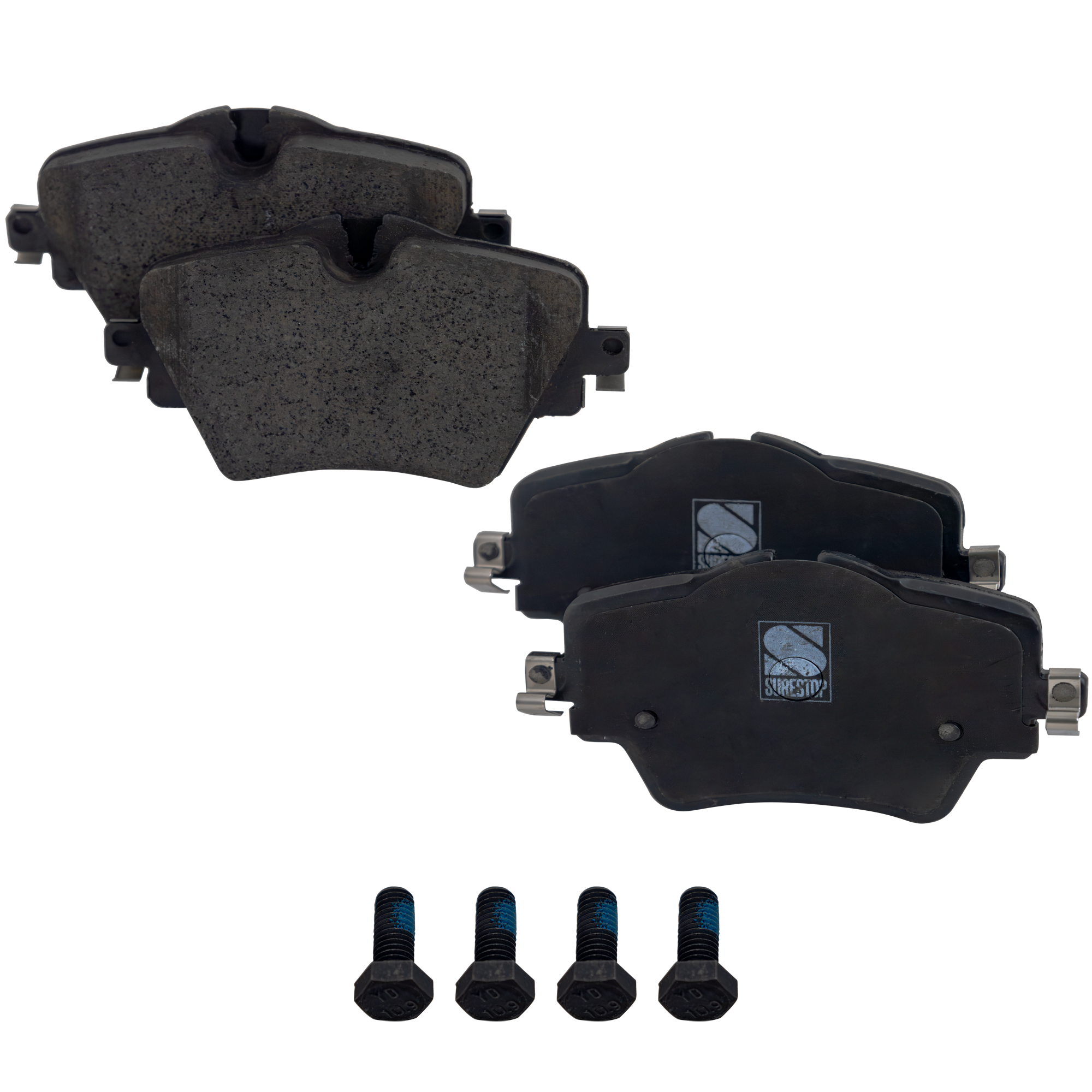 AM X2-19-22 COOPER COUNTRYMAN 18-22 FRONT BRAKE PAD SET 2 Wheel Set SKU STPSSCP1892 OEM 04465WA003-04465WAA02-34106860