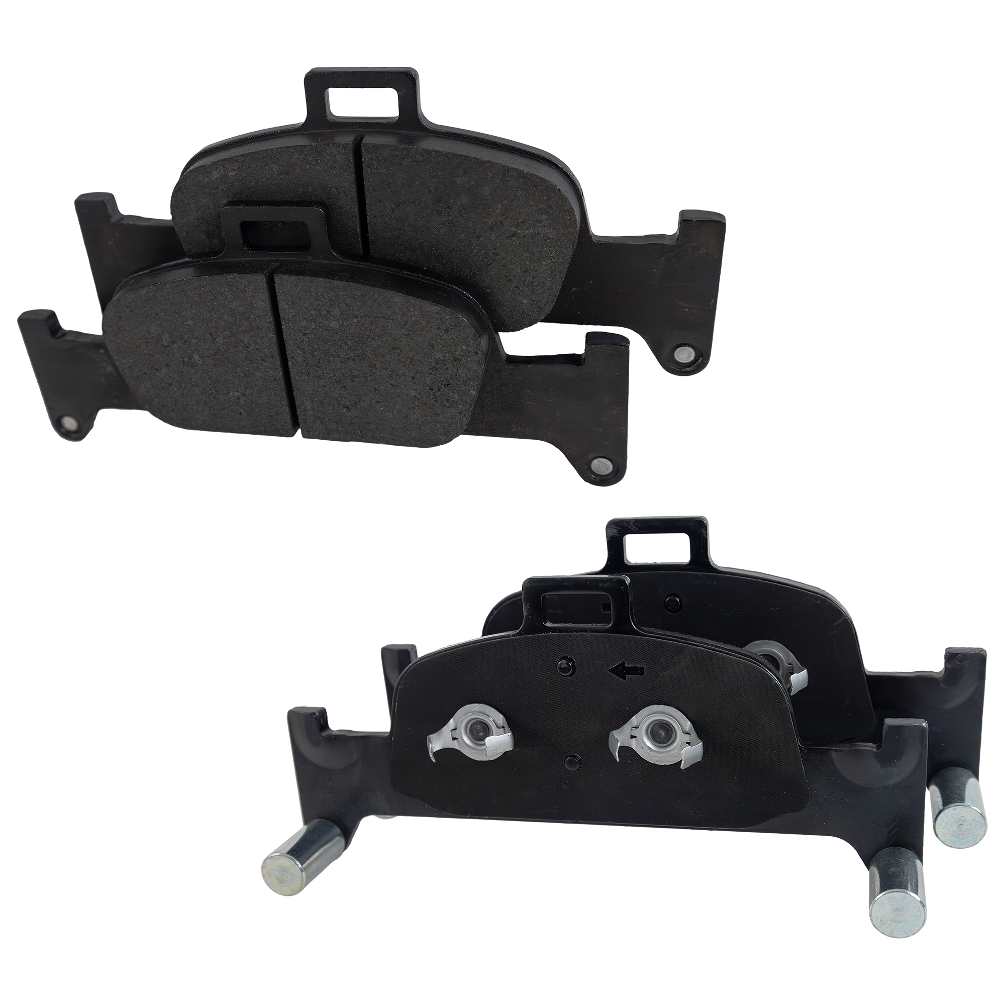 AM A4-17-18 Q5-18-18 FRONT BRAKE PAD SET 2 Wheel Set SKU STPSSCP1897 OEM 8W0698151AC 8W0698151AD 8W0698