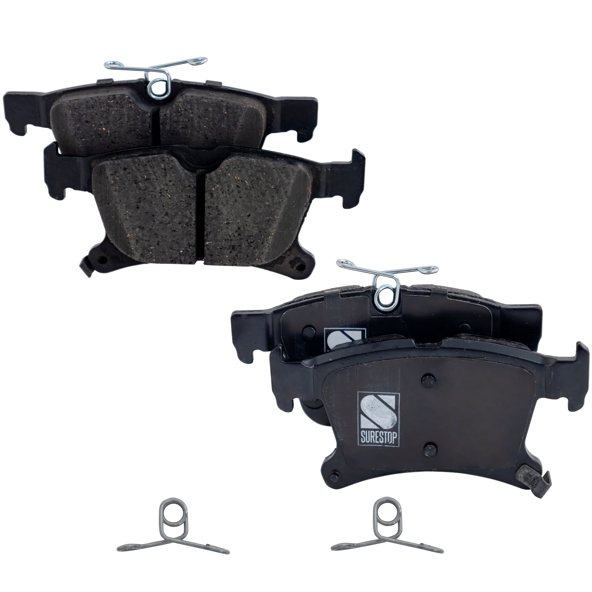 AM PACIFICA 17-22 VOYAGER 20-22 REAR BRAKE PAD SET 2 Wheel Set SKU STPSSCP1901 OEM 68318171AA 68507069AA 68509087