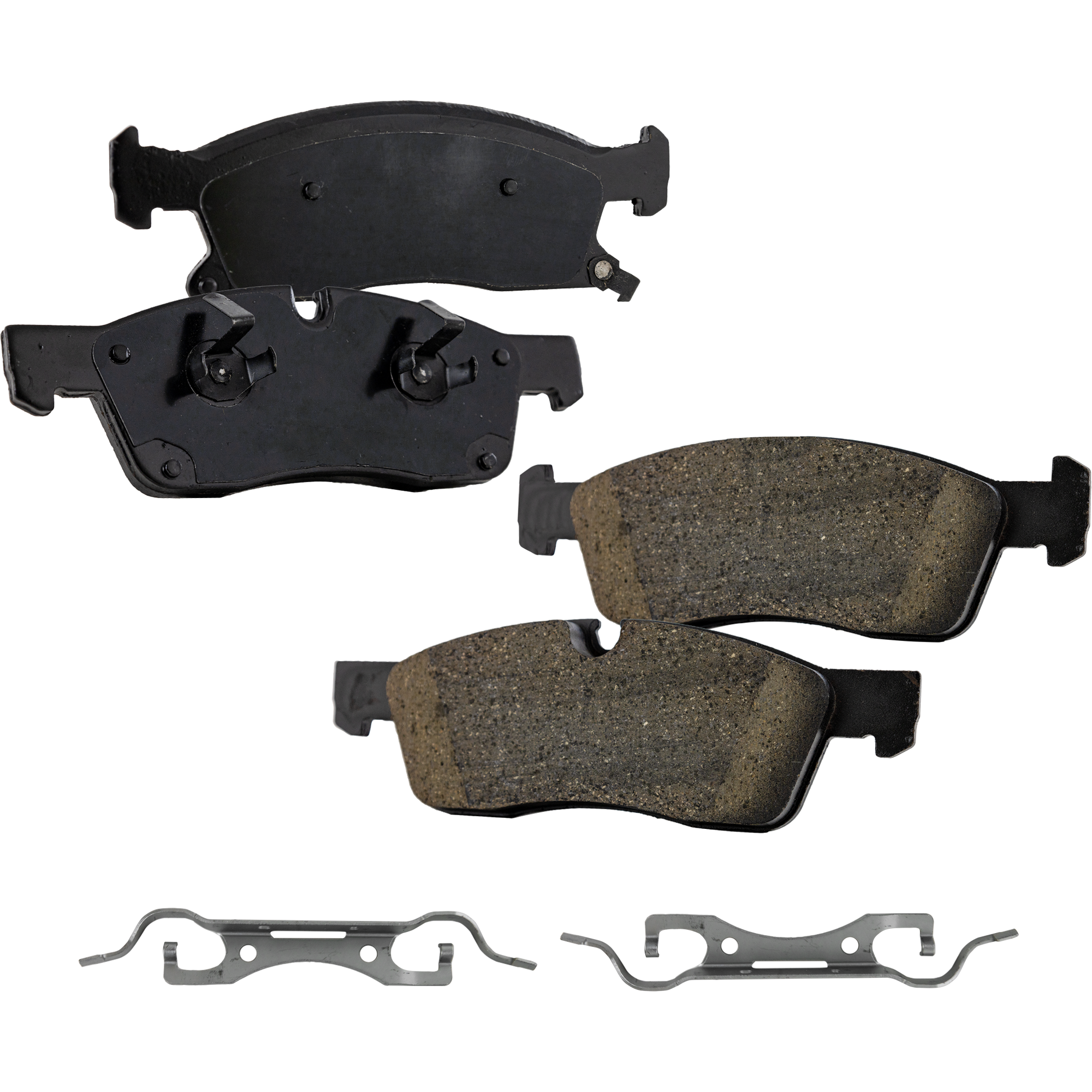 AM DURANGO 16-19 GRAND CHEROKEE 16-20 FRONT BRAKE PAD SET 2 Wheel Set SKU STPSSCP1904 OEM 68052369AB 68052369AD 68052369