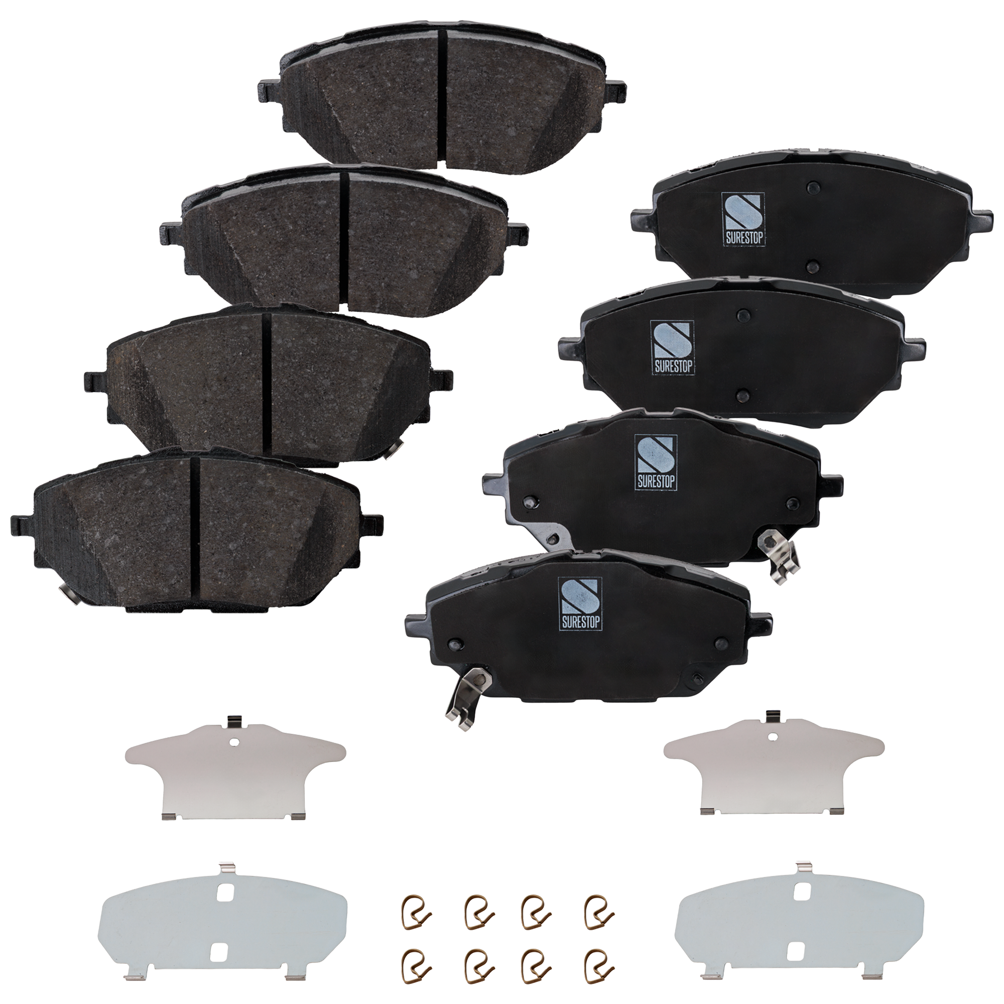 AM C HR 18-22 FRONT BRAKE PAD SET Ceramic 2 Wheel Set SKU STPSSCP2065