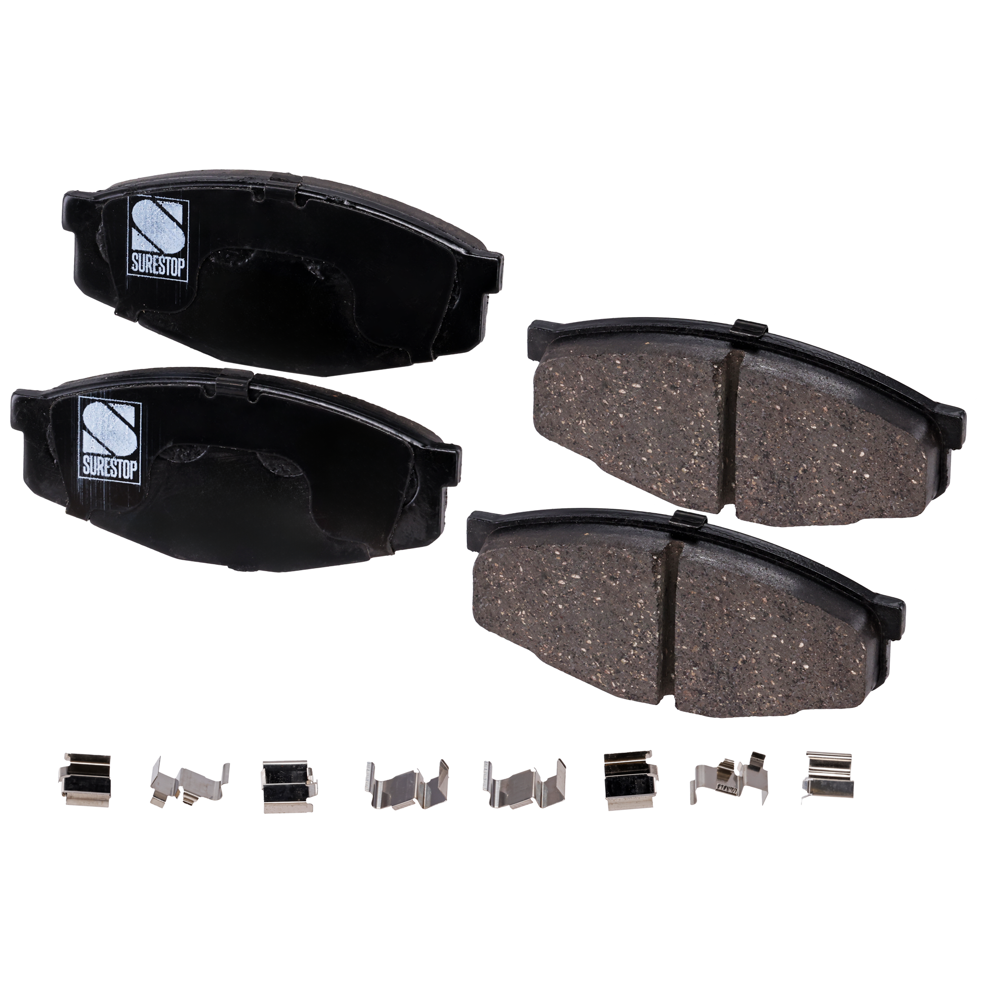 AM CRESSIDA 85-88 PICKUP 85-95 FRONT BRAKE PAD SET 2 Wheel Set SKU STPSSCP207 OEM 0446522140-04465YZZA4-04491221