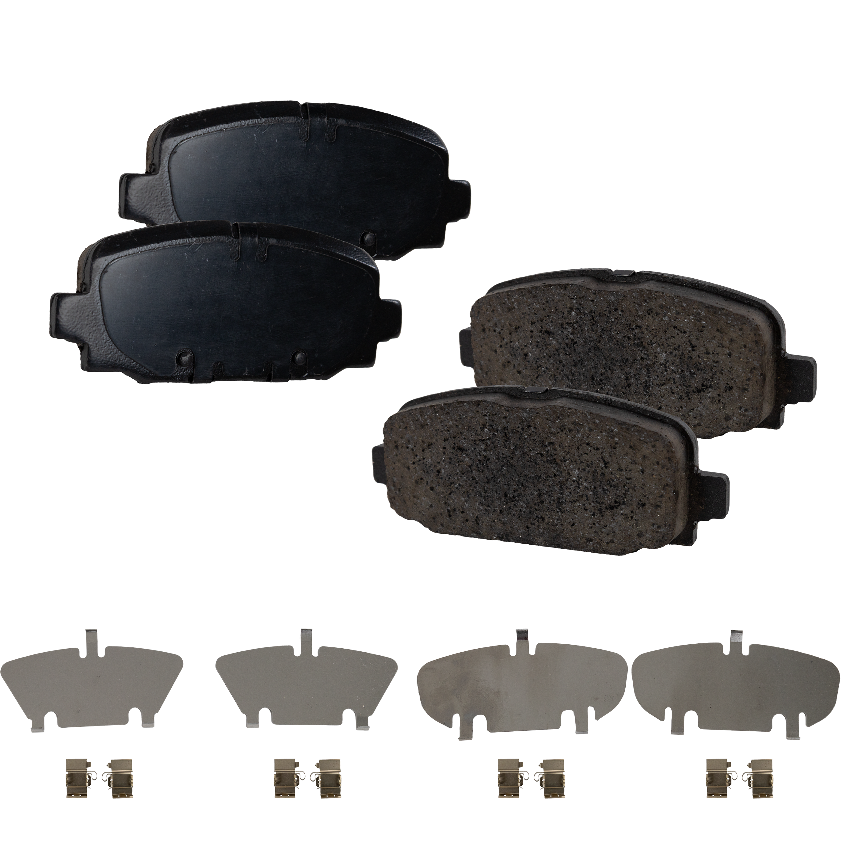 AM COMPASS 17-20 REAR BRAKE PAD SET 2 Wheel Set SKU STPSSCP2081 OEM 68353597AA 68353597AB