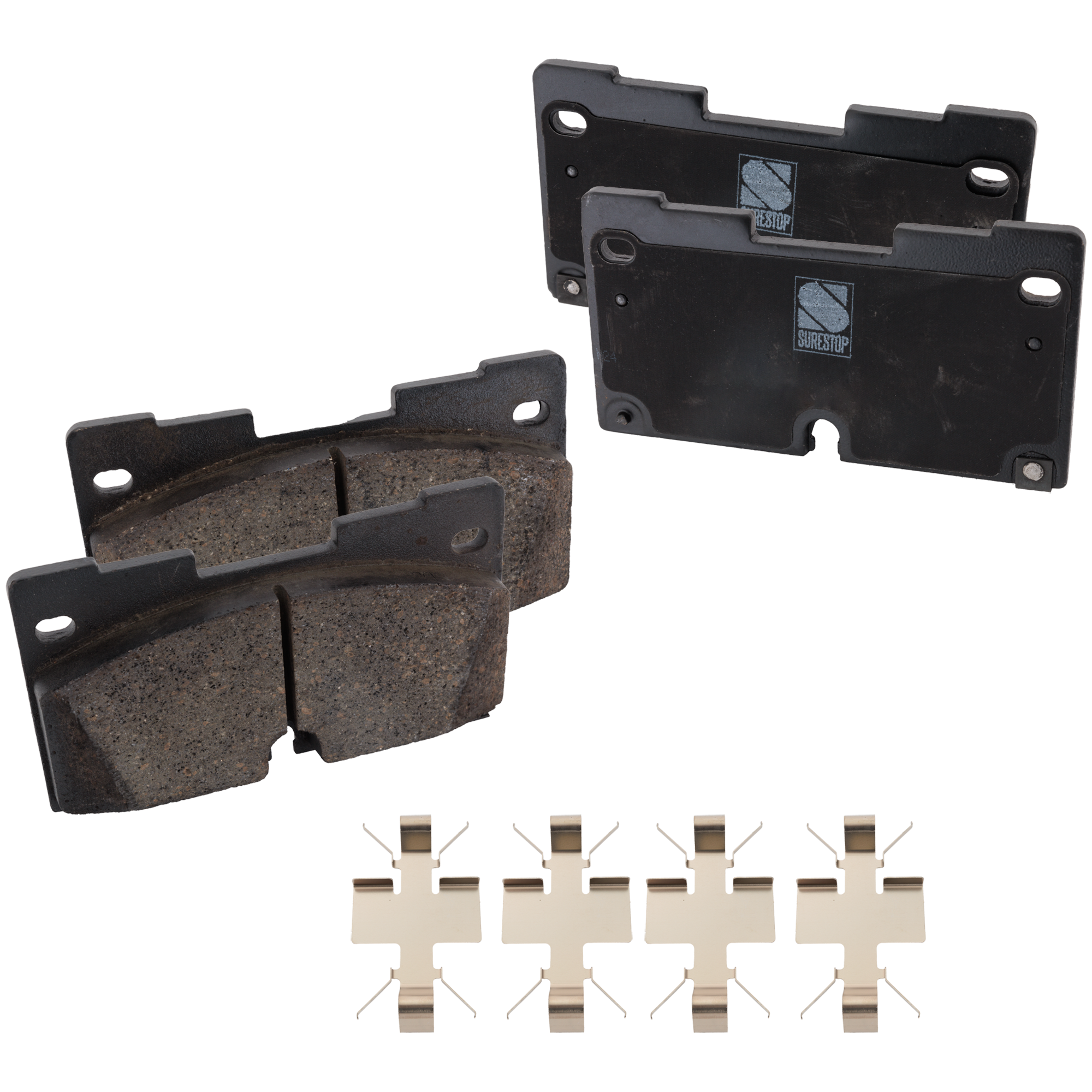 AM TAHOE YUKON 21-21 FRONT BRAKE PAD SET Ceramic 2 Wheel Set SKU STPSSCP2173