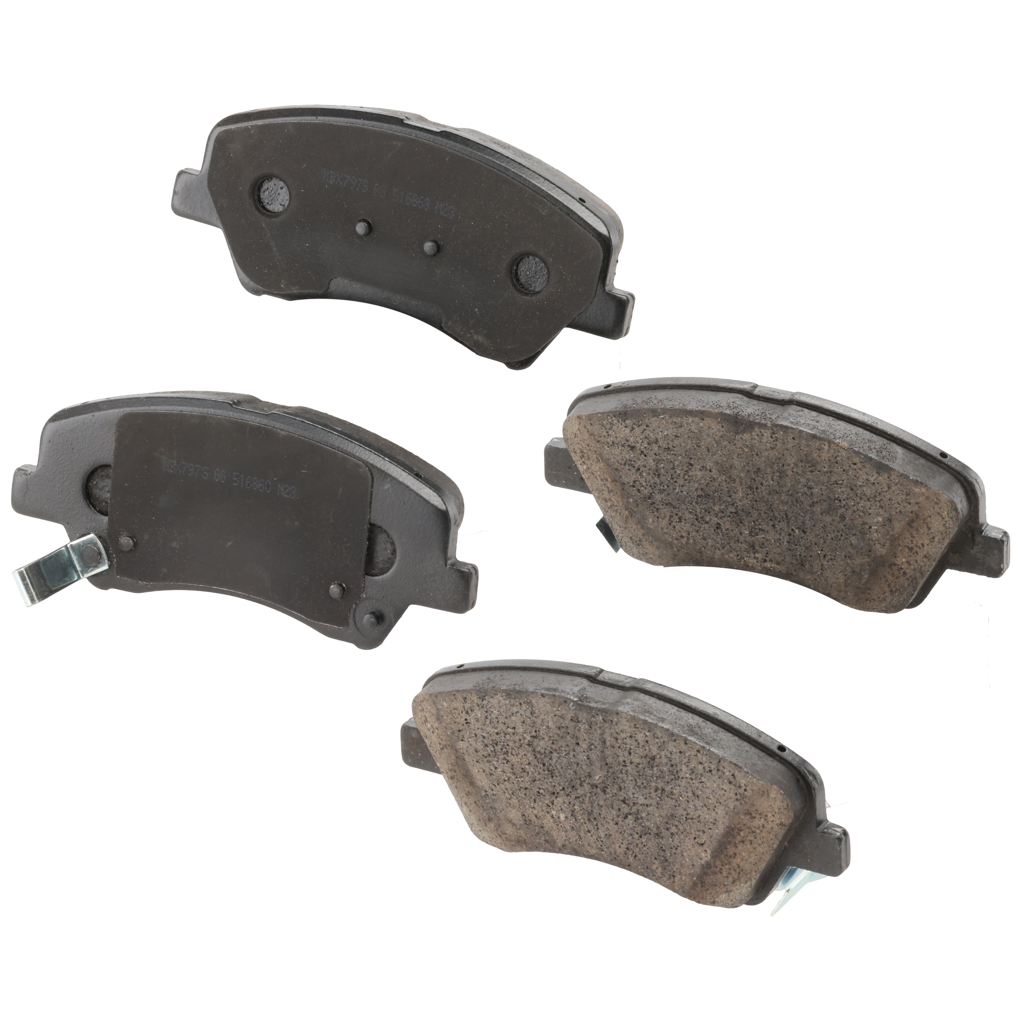 AM ACCENT 18-22 RIO 18-20 FRONT BRAKE PAD SET 2 Wheel Set SKU STPSSCP2190 OEM 58101H9A60