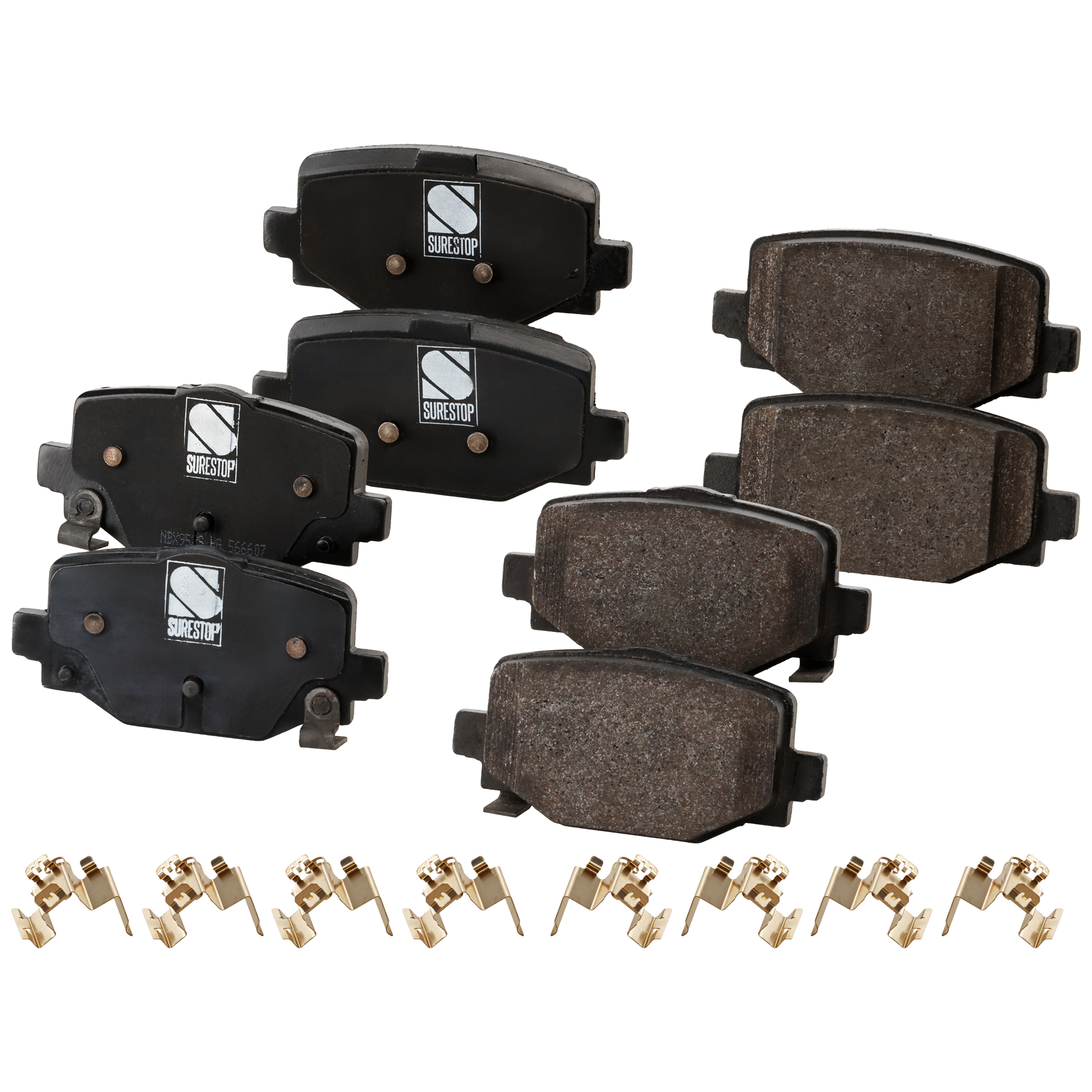 AM QX50-19-20 REAR BRAKE PAD SET Ceramic 2 Wheel Set SKU STPSSCP2191