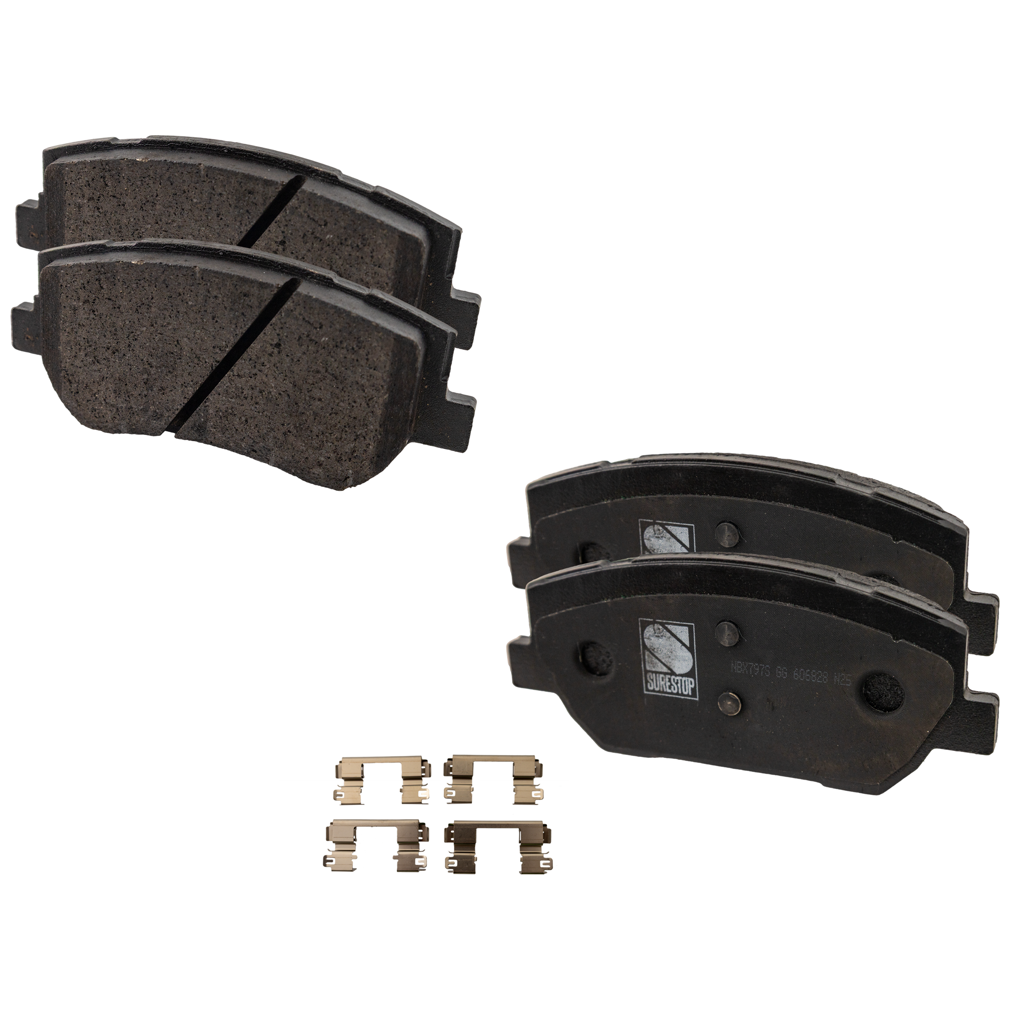 AM SANTA FE 19-20 FRONT BRAKE PAD SET Ceramic 2 Wheel Set SKU STPSSCP2198 OEM 58101S1A00