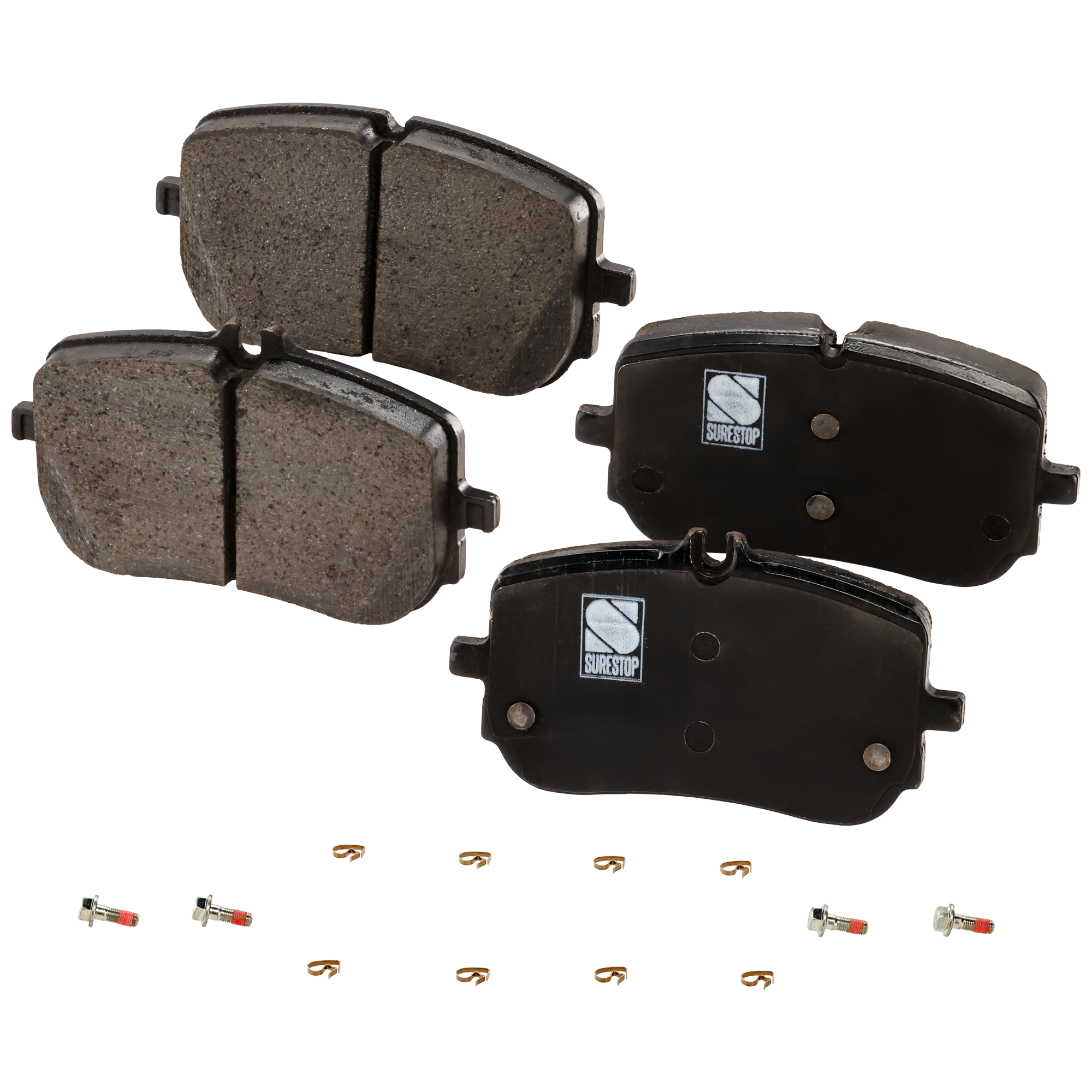 AM A220-19-22 CLA250-20-23 FRONT BRAKE PAD SET Ceramic 2 Wheel Set SKU STPSSCP2206