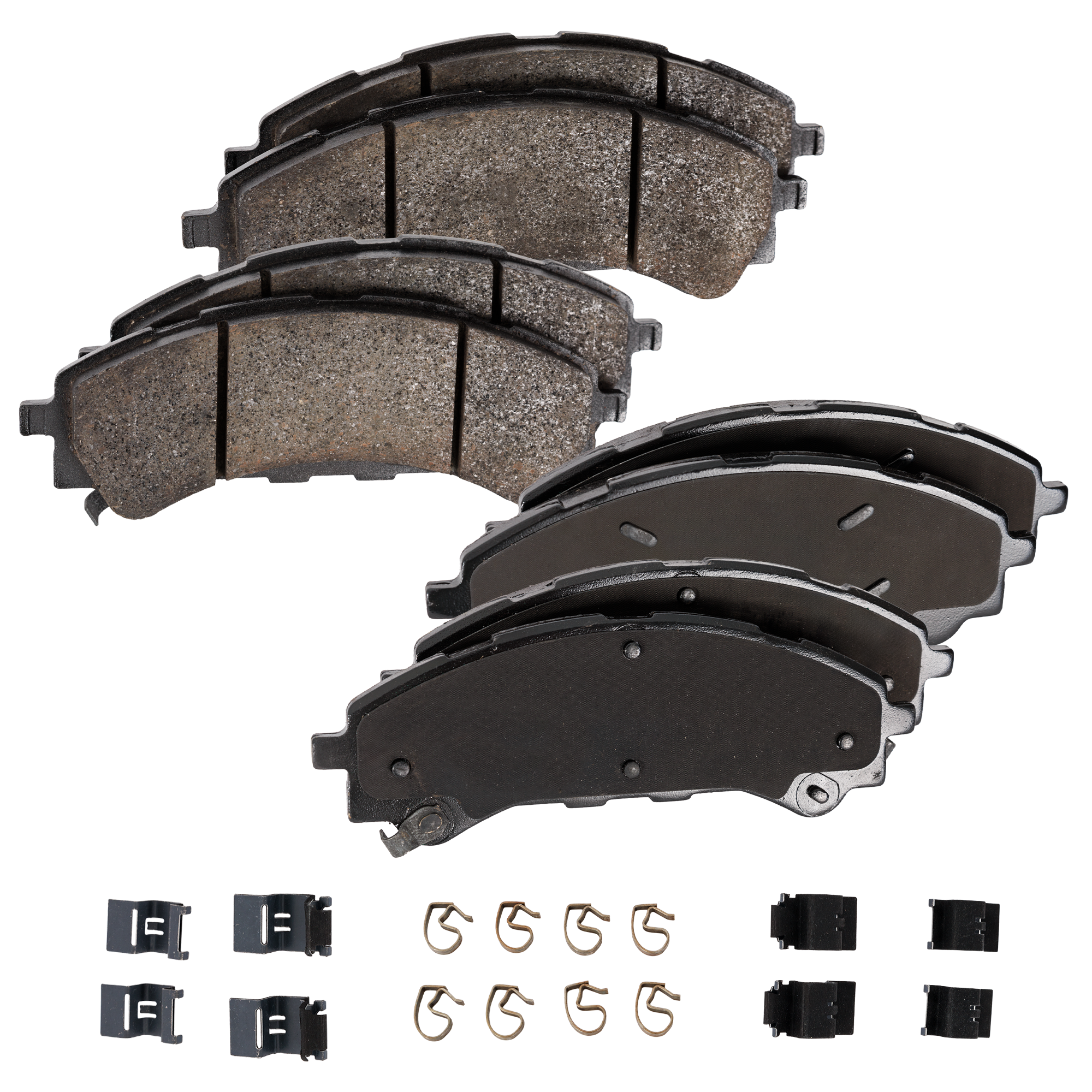 AM RANGER 19-22 BRONCO 21-22 FRONT BRAKE PAD SET 2 Wheel Set SKU STPSSCP2216 OEM KB3Z2001A