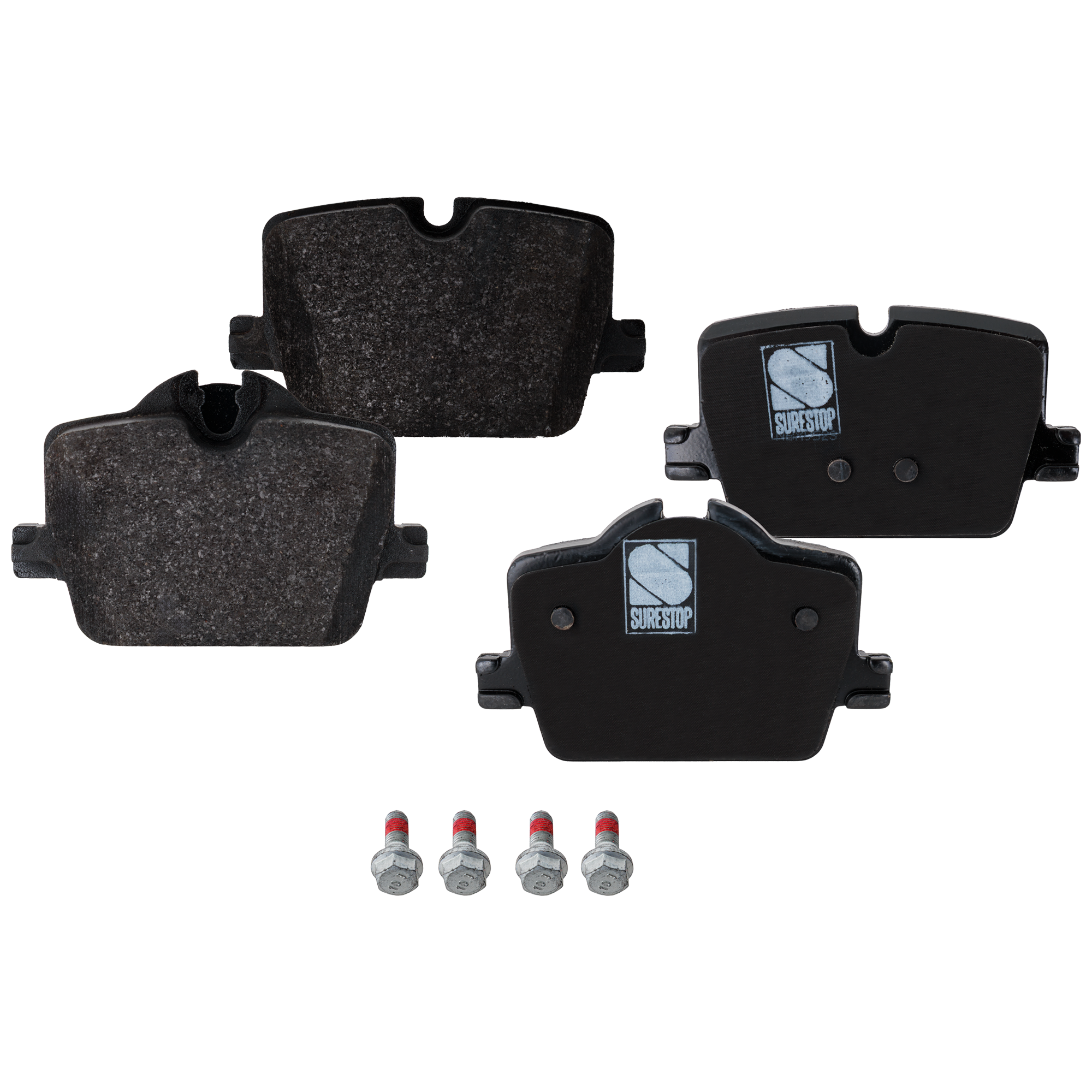 AM 330I XDRIVE 330I 19-24 REAR BRAKE PAD SET Ceramic 2 Wheel Set SKU STPSSCP2221