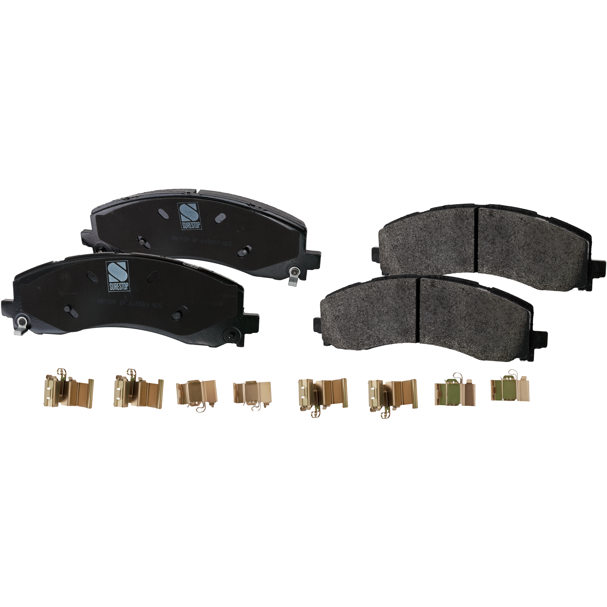 AM RAM 2500-3500-19-23 REAR BRAKE PAD SET SKU STPSSCP2225 OEM 68453097AA