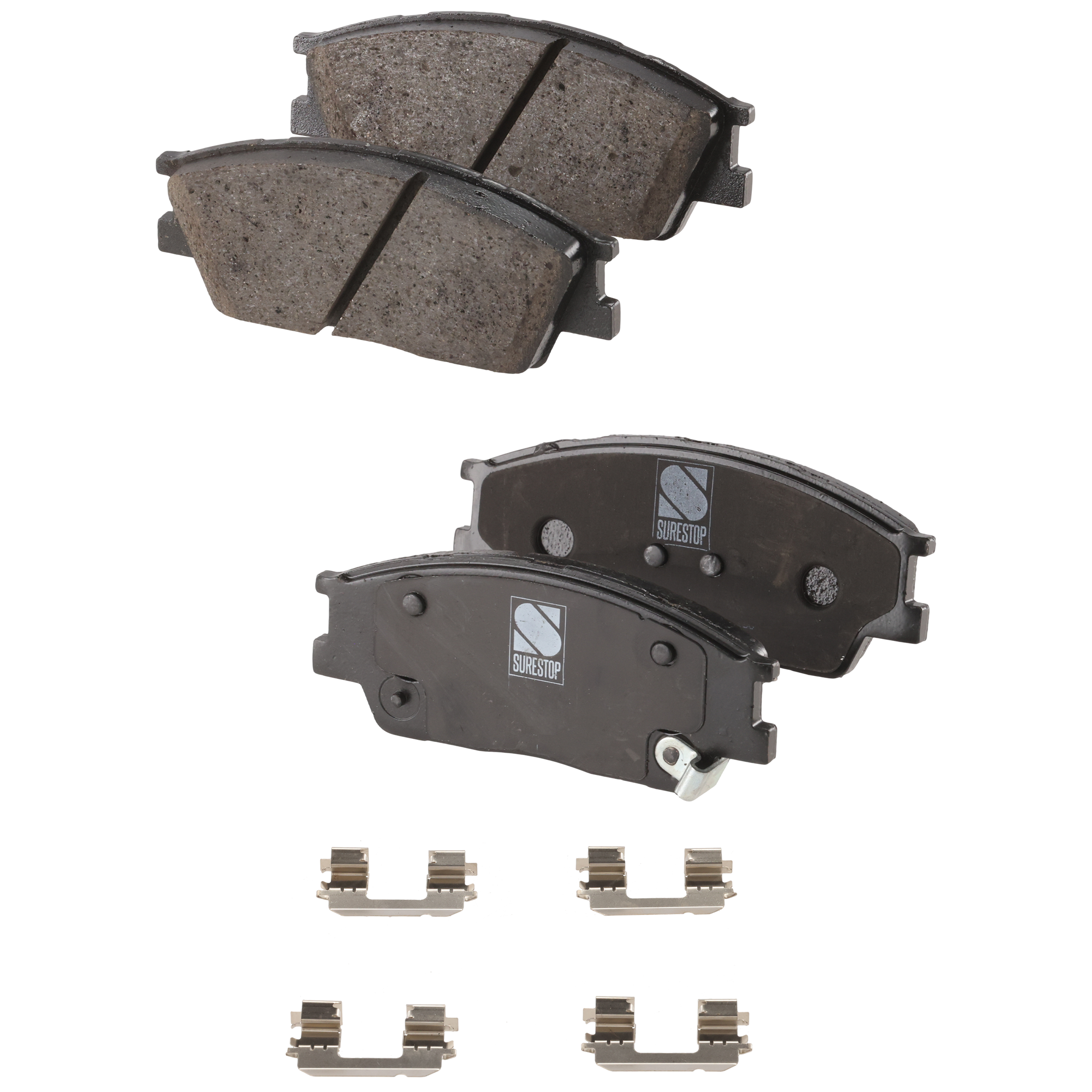 AM SOUL 19-22 VENUE 20-23 FRONT BRAKE PAD SET 2 Wheel Set SKU STPSSCP2285 OEM 58101K0A00-58101K2A00-58101K0A