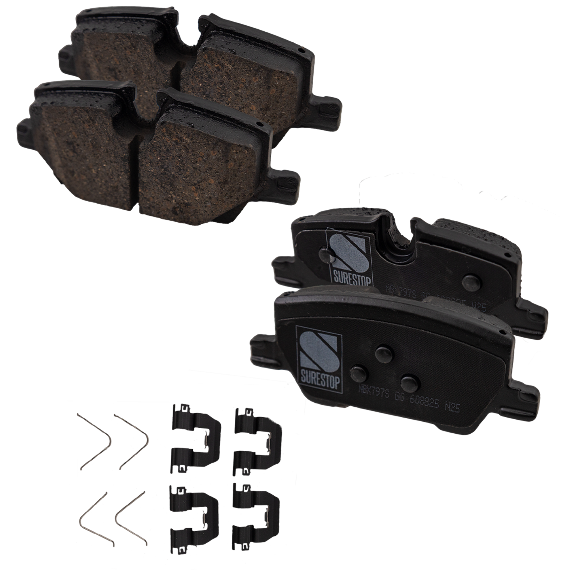 AM ENCORE GX 20-22 TRAILBLAZER 21-22 REAR BRAKE PAD SET Ceramic 2 Wheel Set SKU STPSSCP2308