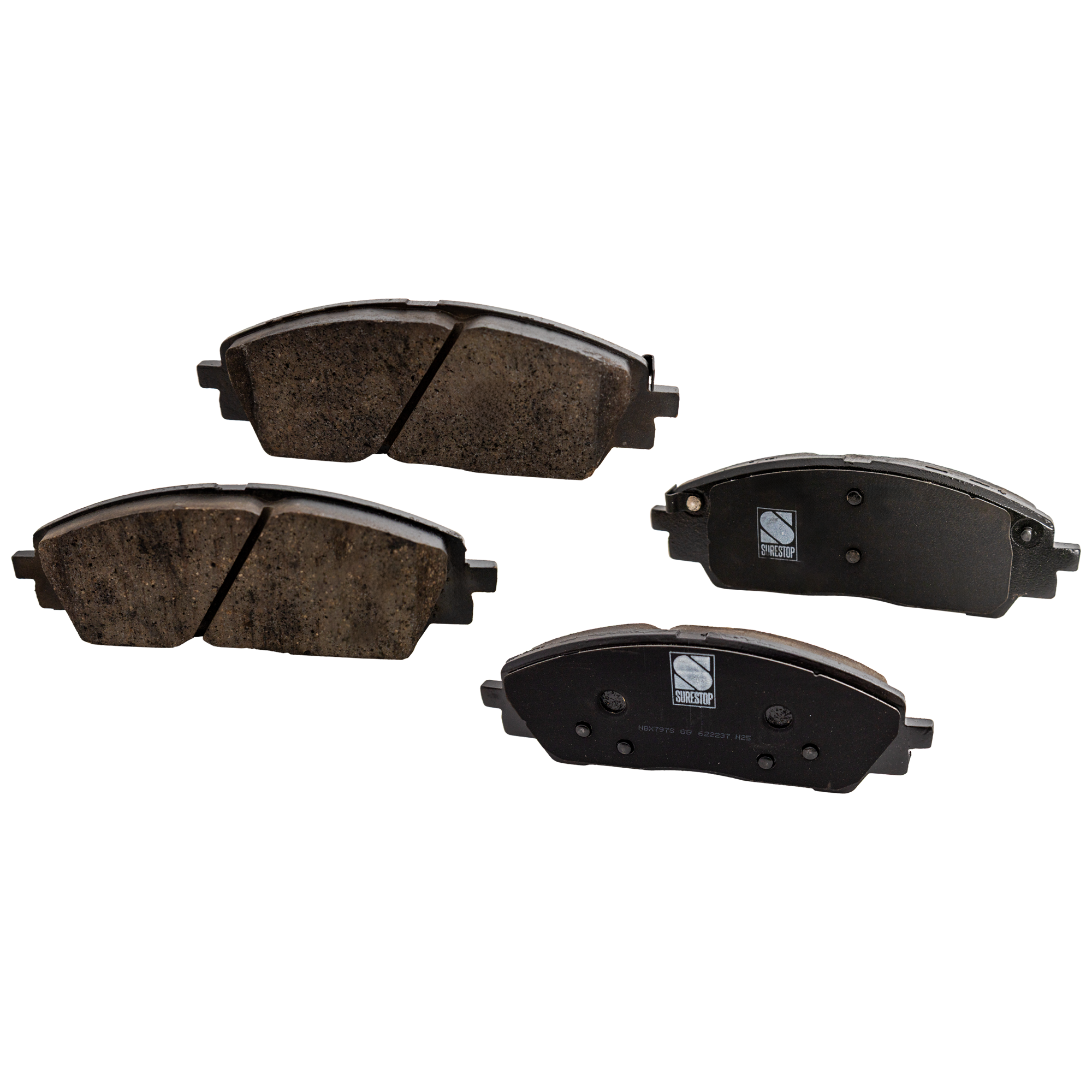 AM CARNIVAL 22-22 FRONT BRAKE PAD SET 2 Wheel Set SKU STPSSCP2392 OEM 58101R0A00