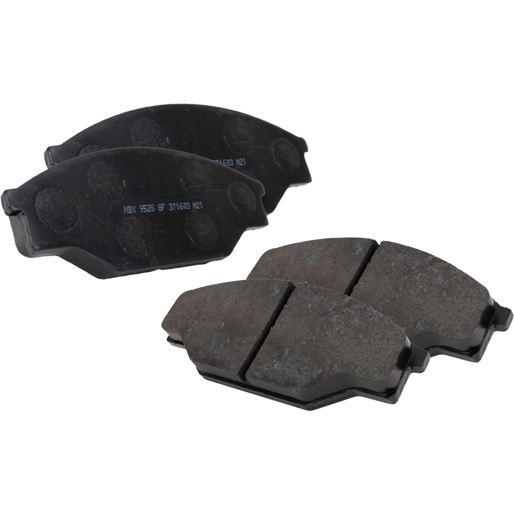 AM PICKUP 85-92 FRONT BRAKE PAD SET 2 Wheel Set SKU STPSSCP303 OEM 0446526210-0446526230-04465263