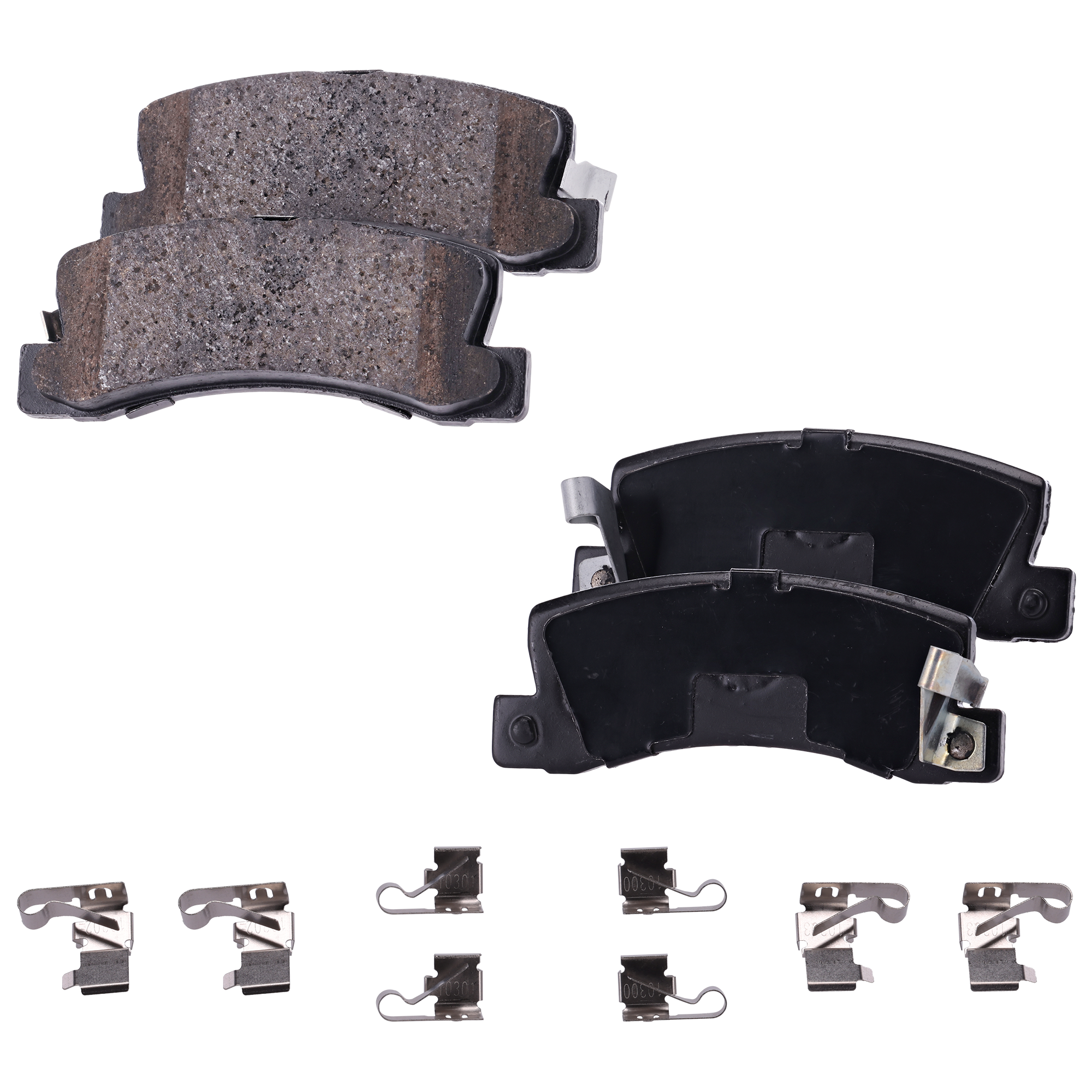 AM CELICA 86-96 RX300-99-03 REAR BRAKE PAD SET 2 Wheel Set SKU STPSSCP325 OEM 0446620070-0446620080-04466320