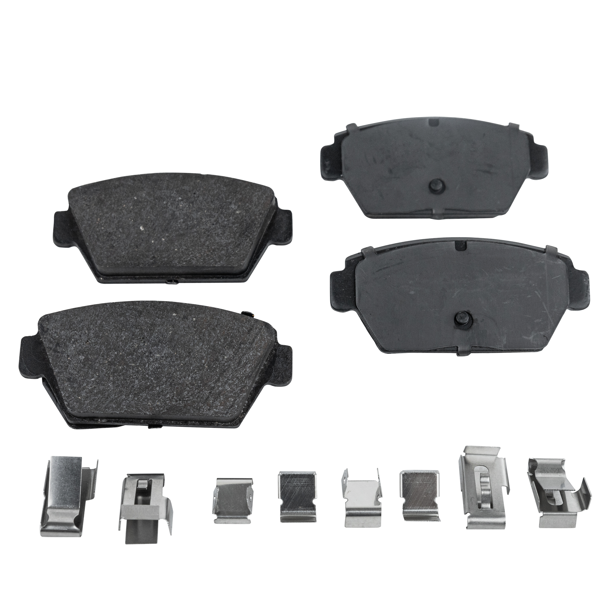 AM GALANT 85-92 LASER 90-94 BRAKE PAD SET Rear 2 Wheel Set SKU STPSSCP329 OEM MB366288 MB377826 MB534995 MB6