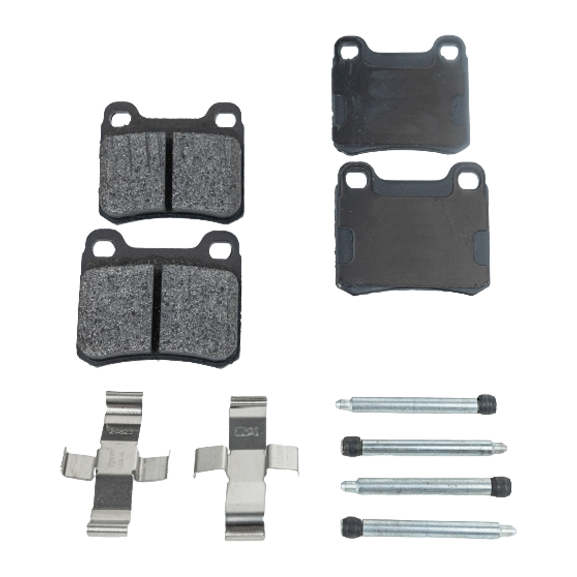 AM 190E 85-93-300E 86-93 C220-94-96 BRAKE PAD SET Rear 2 Wheel Set SKU STPSSCP335 OEM 0004208820-0004209020-00142001
