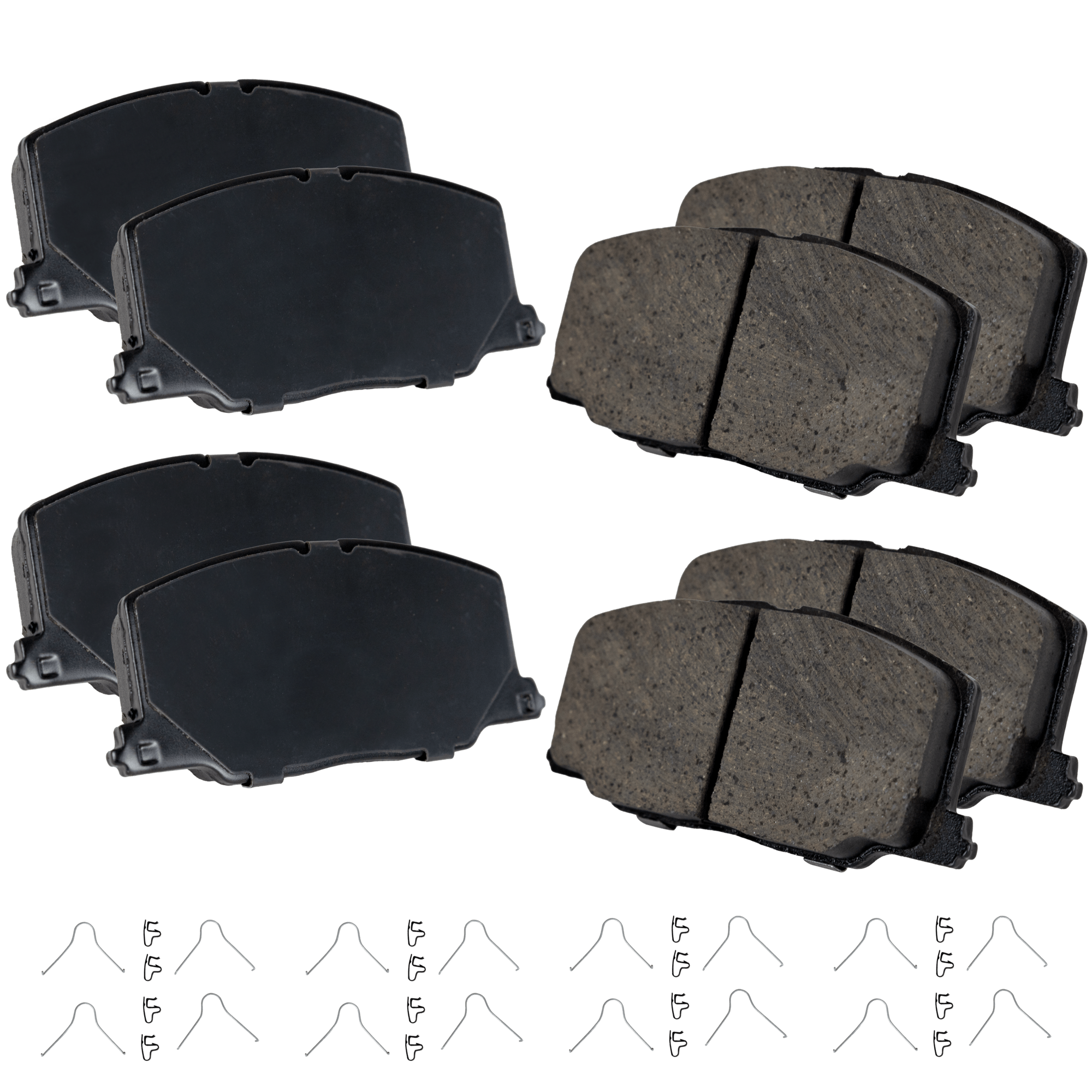AM CAMRY 87-90 CELICA 88-93 ES250-90-91 BRAKE PAD SET Front 2 Wheel Set SKU STPSSCP356 OEM 0446520090-0446520200-04465321