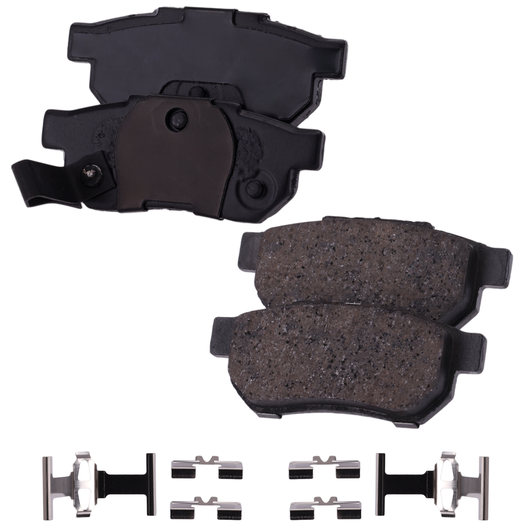 AM PRELUDE 88-91 INTEGRA 90-01 FIT 10-14 BRAKE PAD SET Rear 2 Wheel Set SKU STPSSCP374 OEM 43022SF1000-43022SF1010-43022S